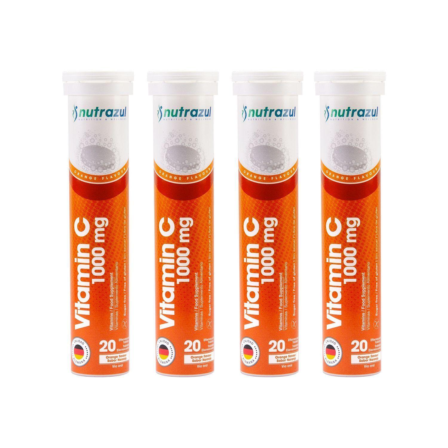 Vitamina C 1000 Mg - Pack 4 Unidades.-0