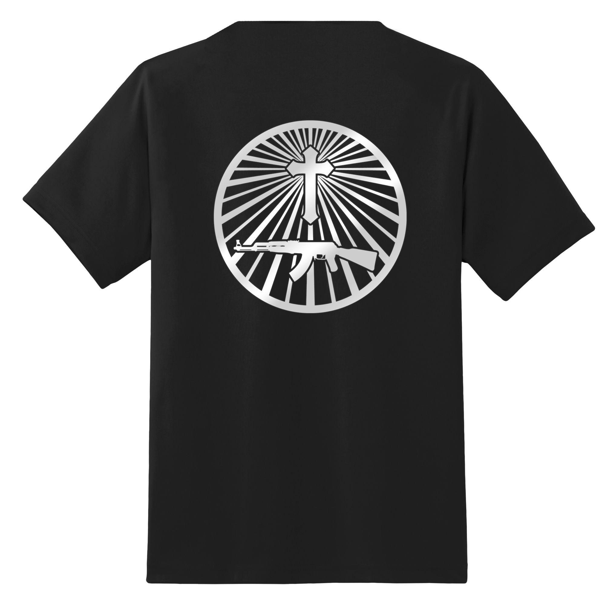 POLERA NEGRA STREETWEAR REFLEX AK-47 BVNG GVNG-1