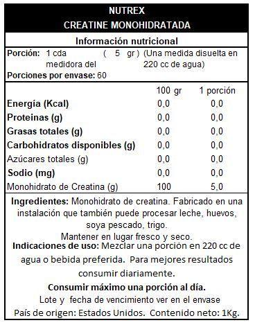 CREATINA MONOHIDRATADA 1Kg-2