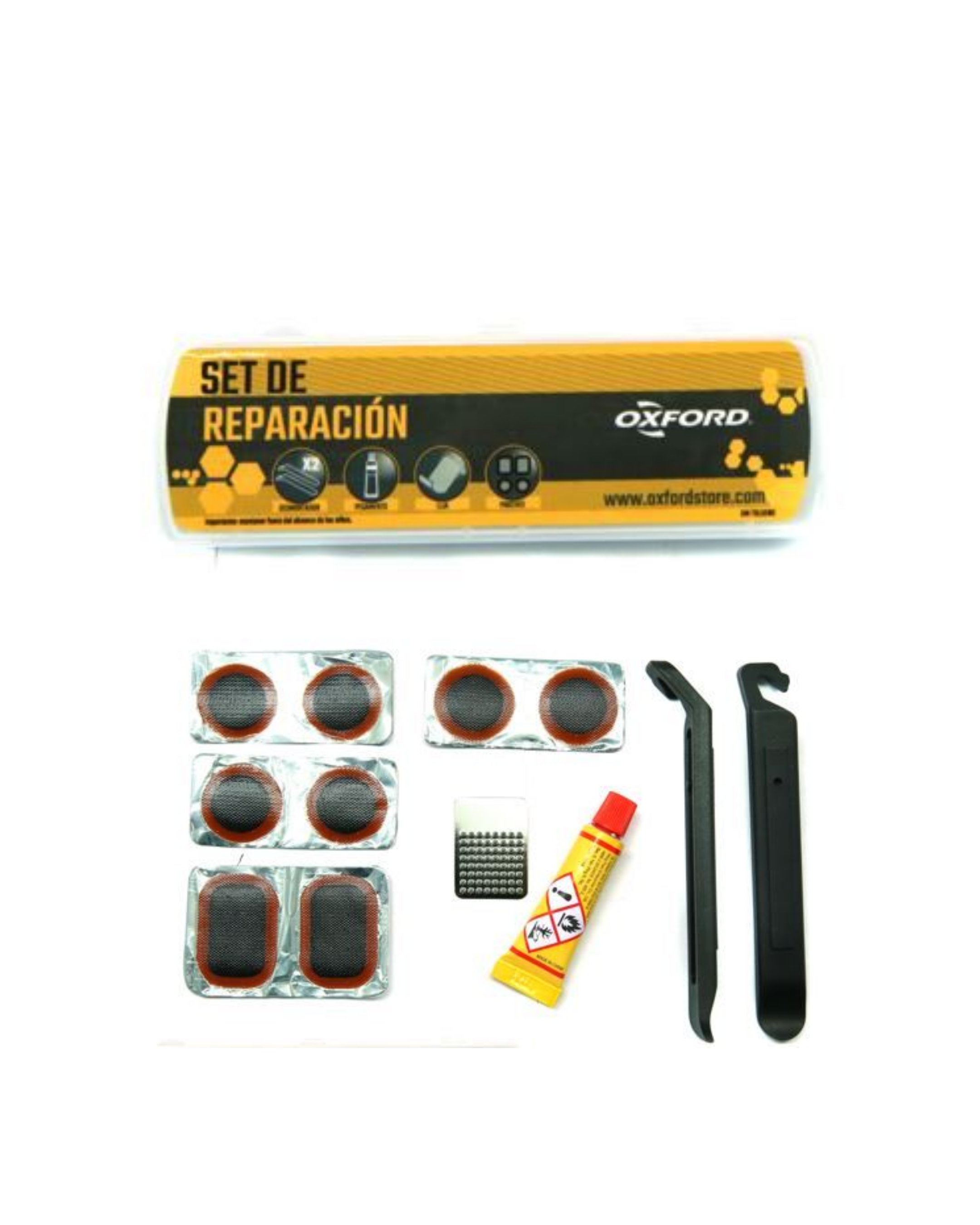 Set de reparación de cámaras para neumáticos-0