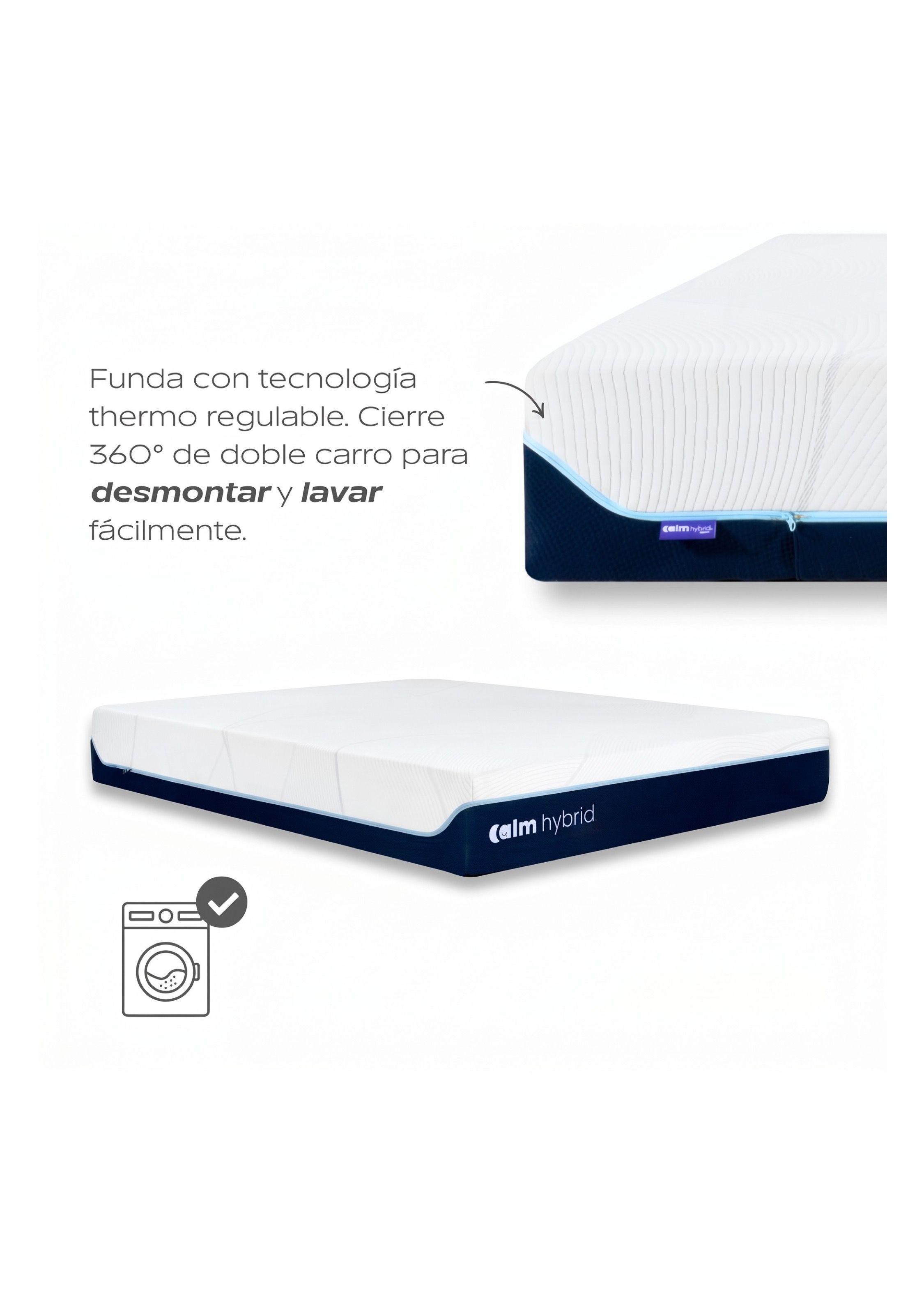 Colchon Calm KUMO Thermo Luxe 2 Plazas 150x190 cm-2