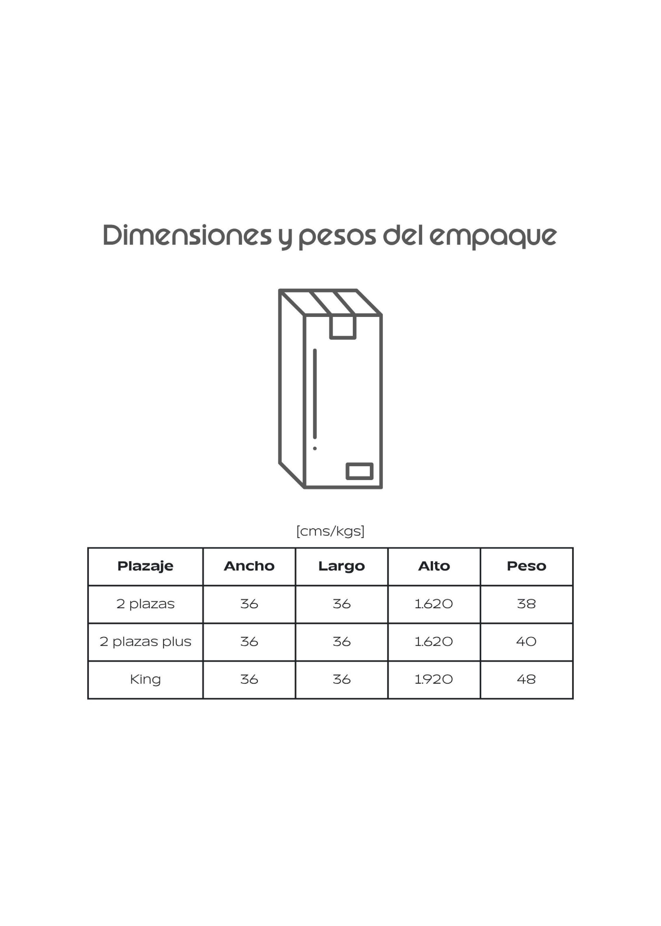 Colchon Calm KUMO Thermo Luxe 2 Plazas 150x190 cm-4