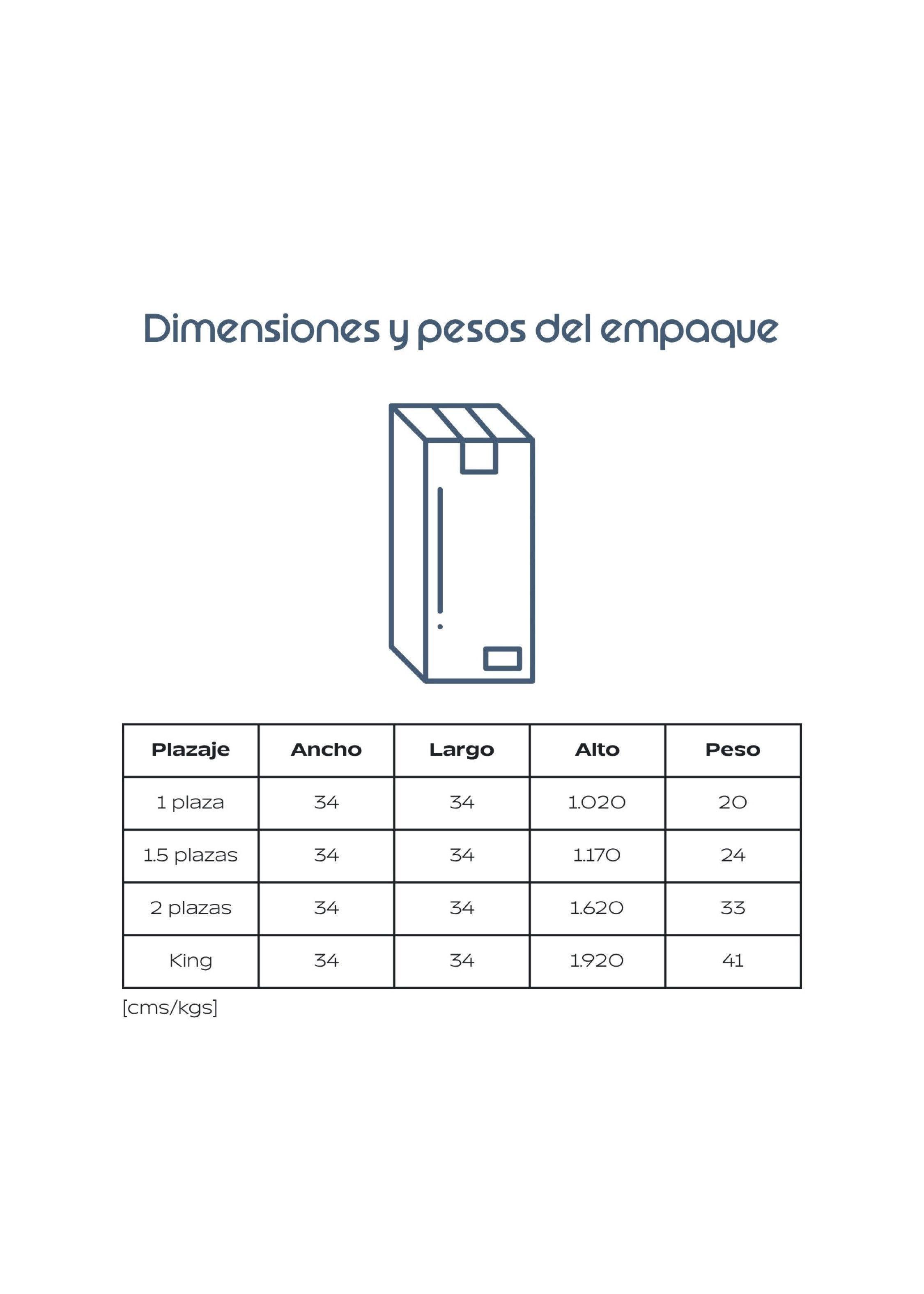 Colchón Calm UMI Hybrid Core 2 Plazas 150x190 cm-9