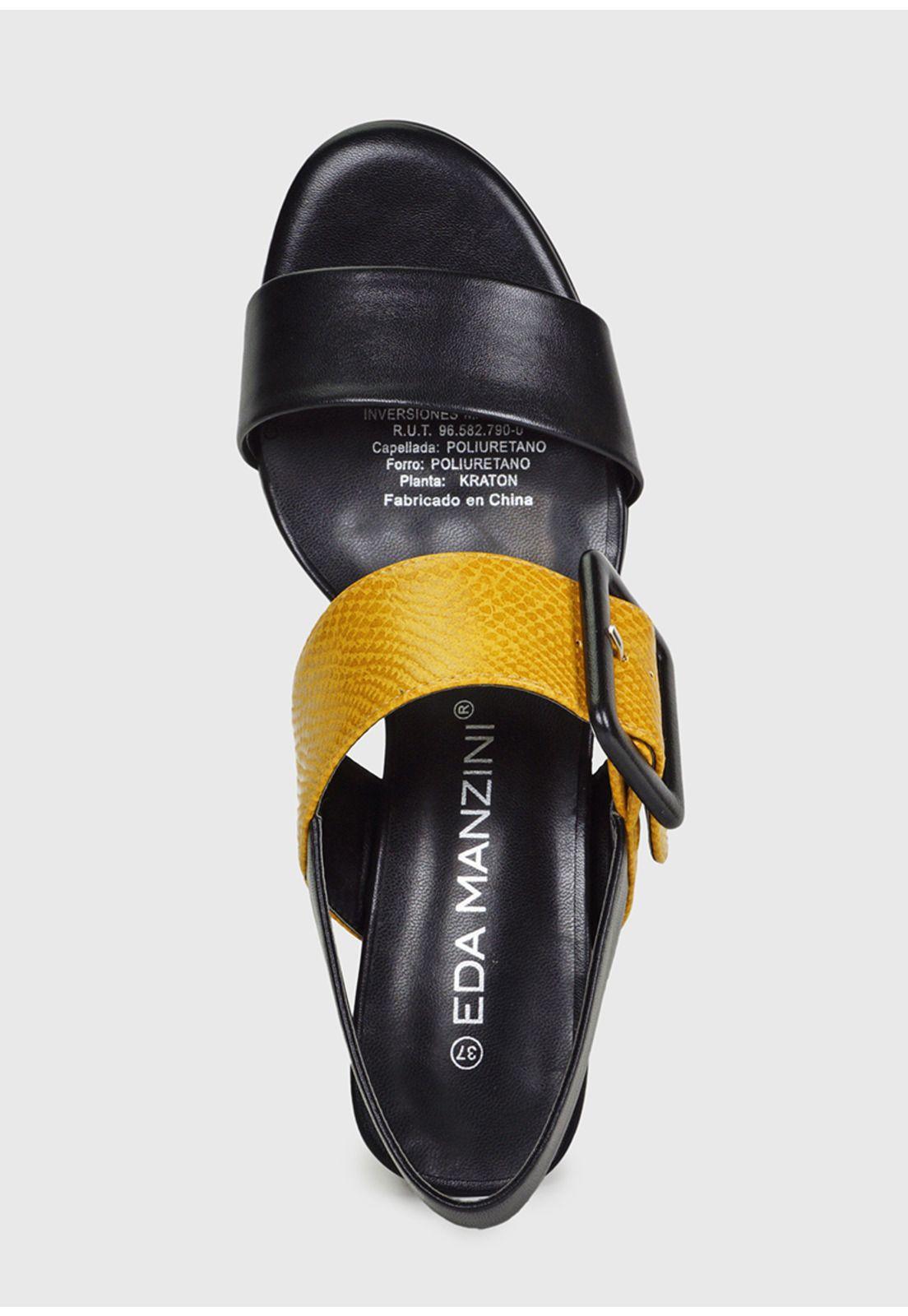 Sandalia Sharif Amarillo Textura-7