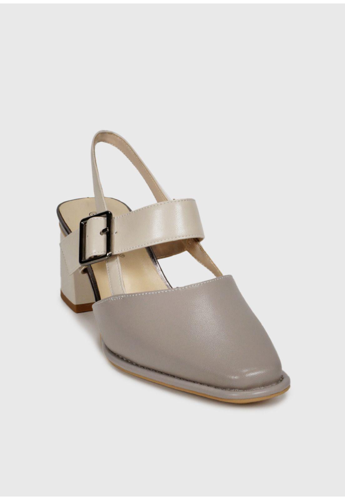 Zapato Cuero Finnye Gris-3