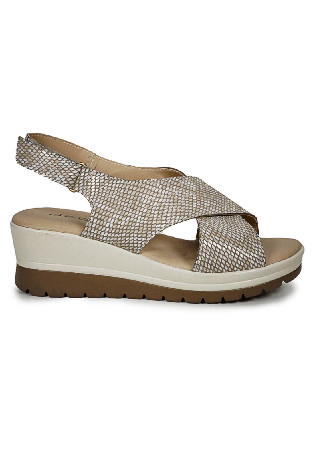 Sandalia Cuero Ebere Beige-1