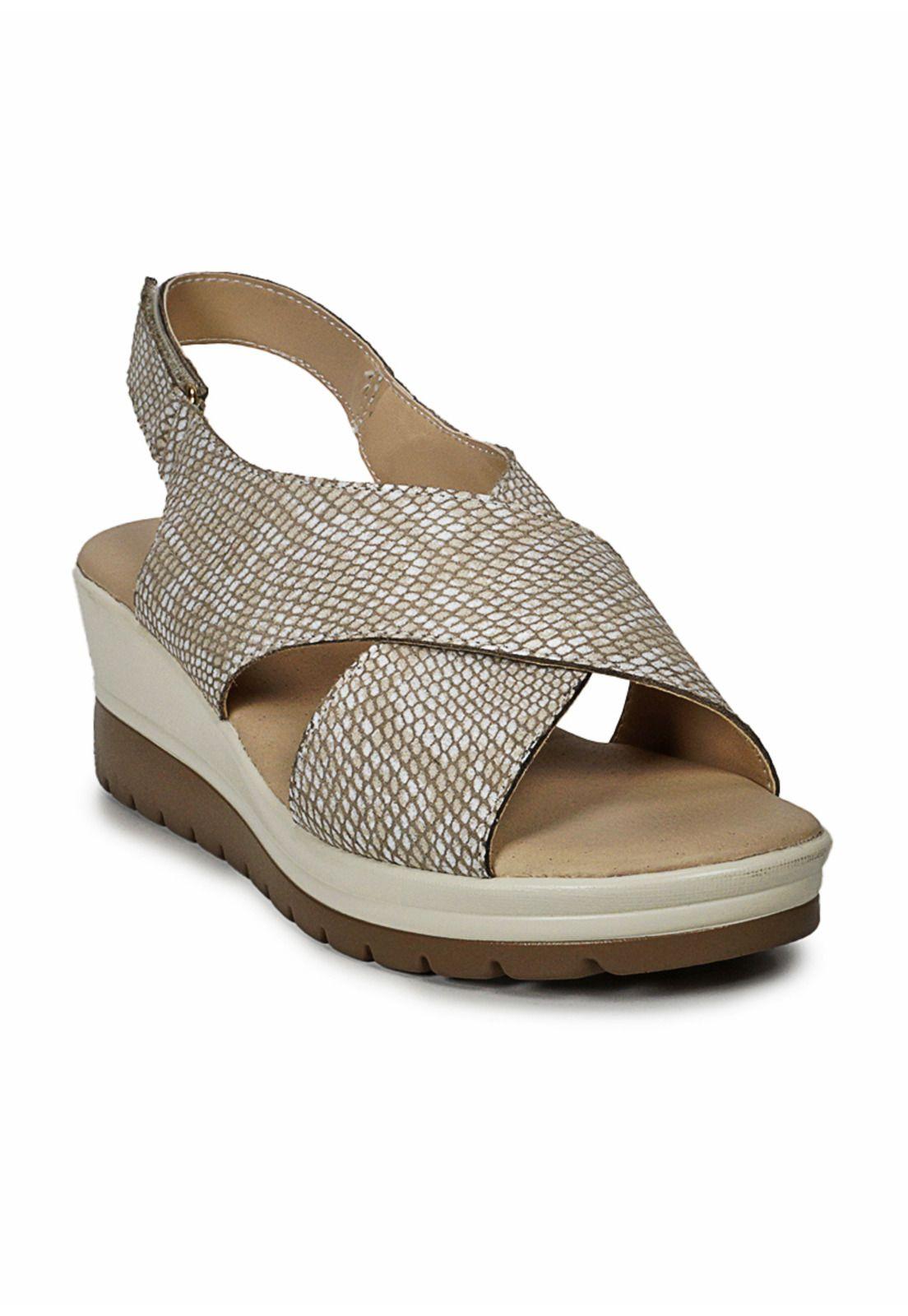 Sandalia Cuero Ebere Beige-2