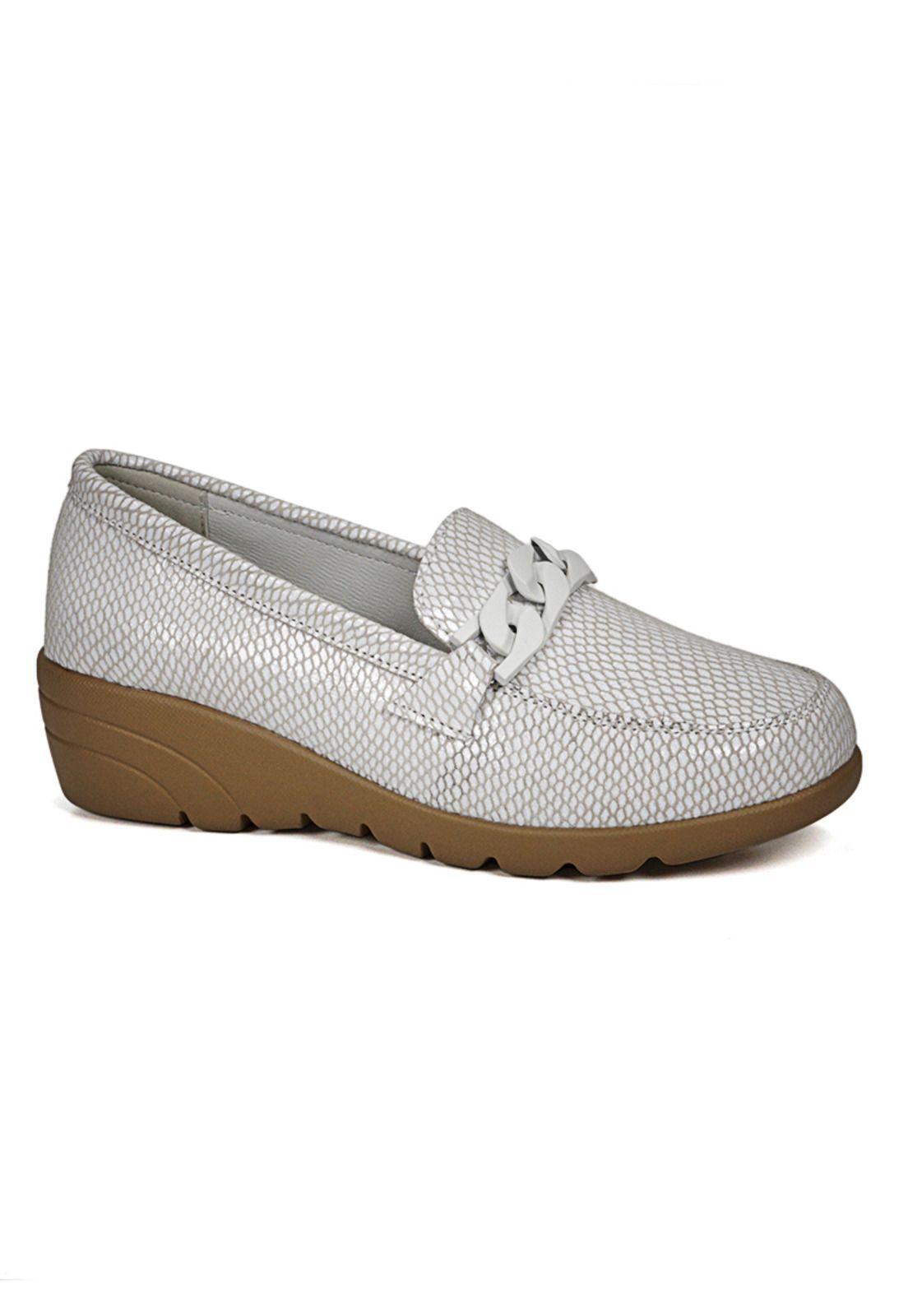 Mocasín Cuero Hadassa Blanco-0