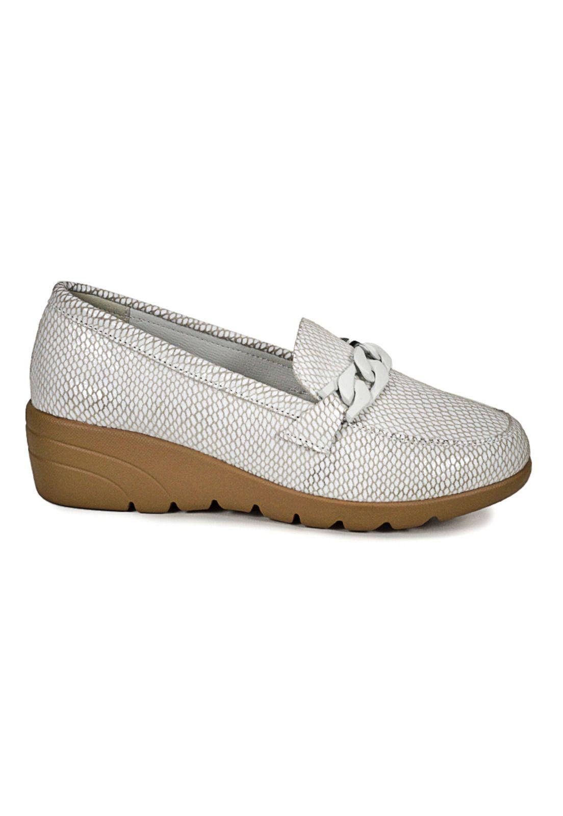 Mocasín Cuero Hadassa Blanco-1