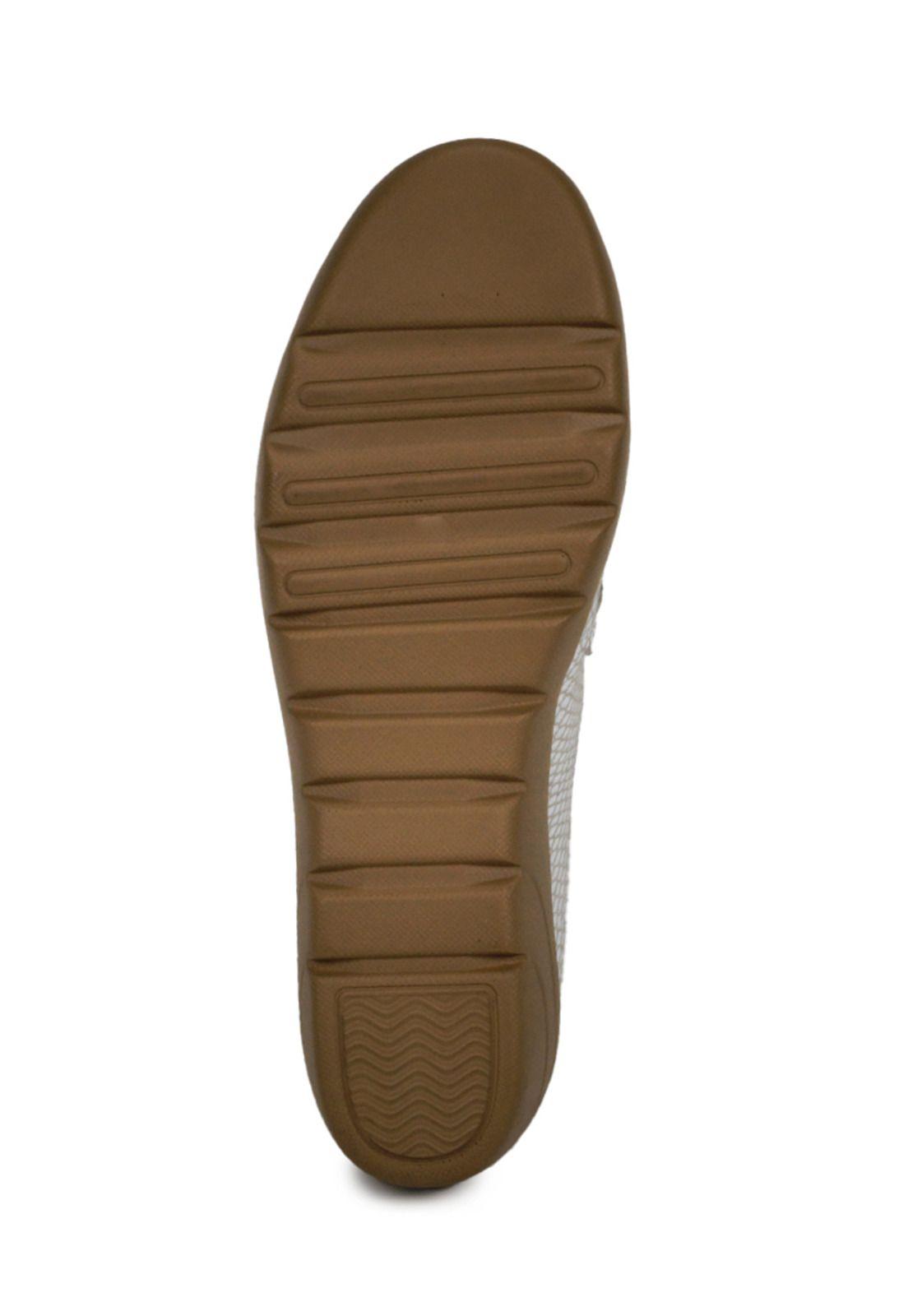 Mocasín Cuero Hadassa Blanco-5