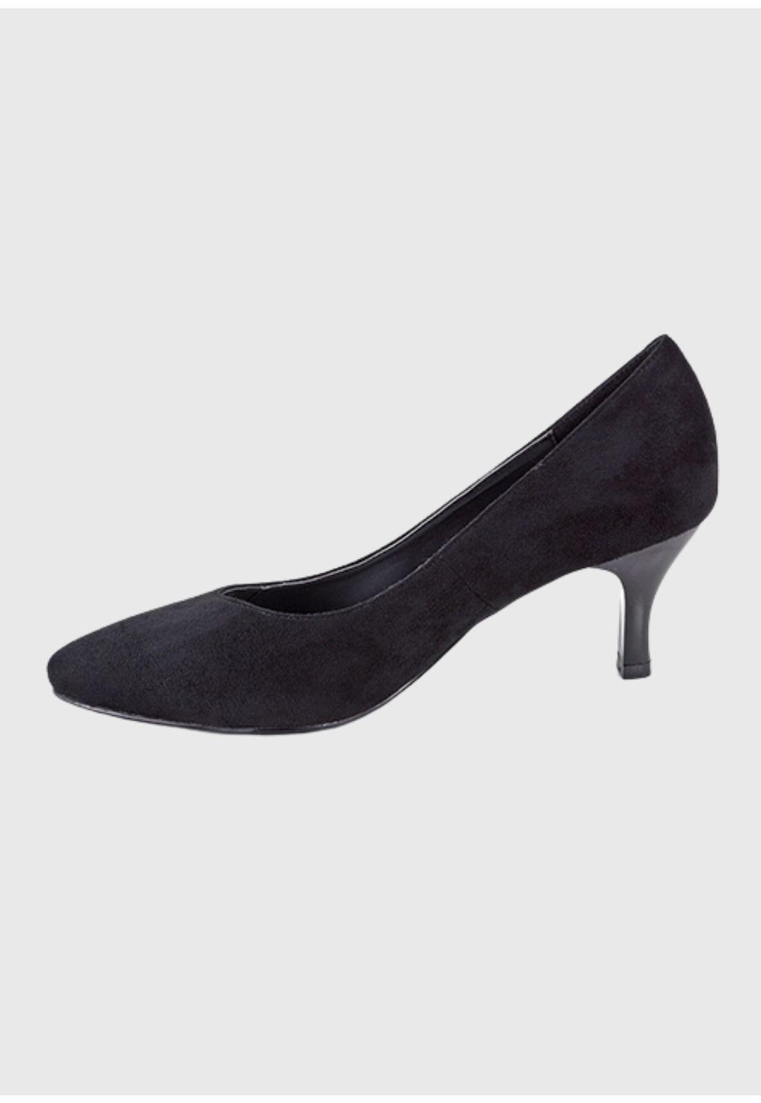 Zapato Mazekin Negro Gamuza-3