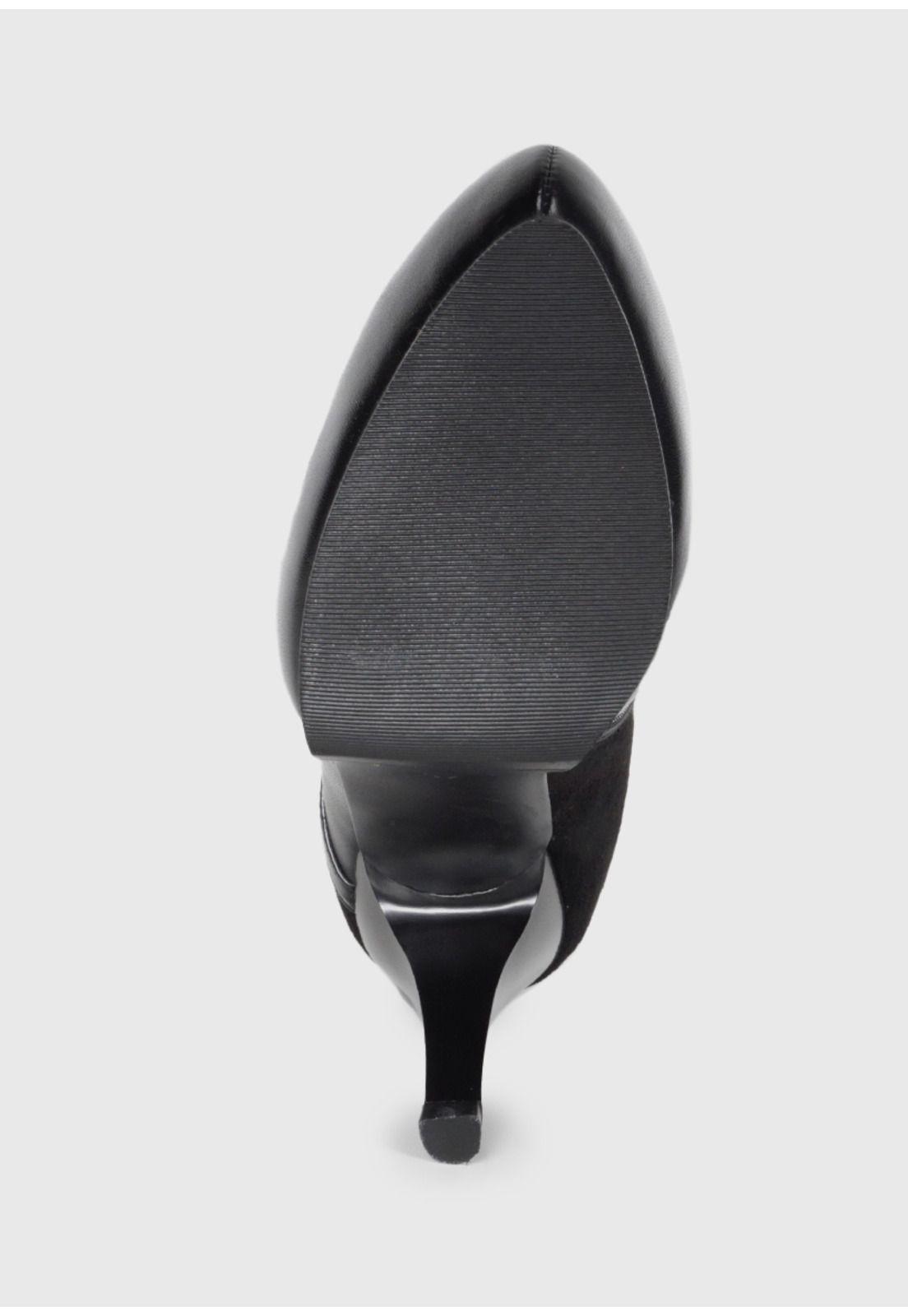 Botín Mujer Levia Negro-5