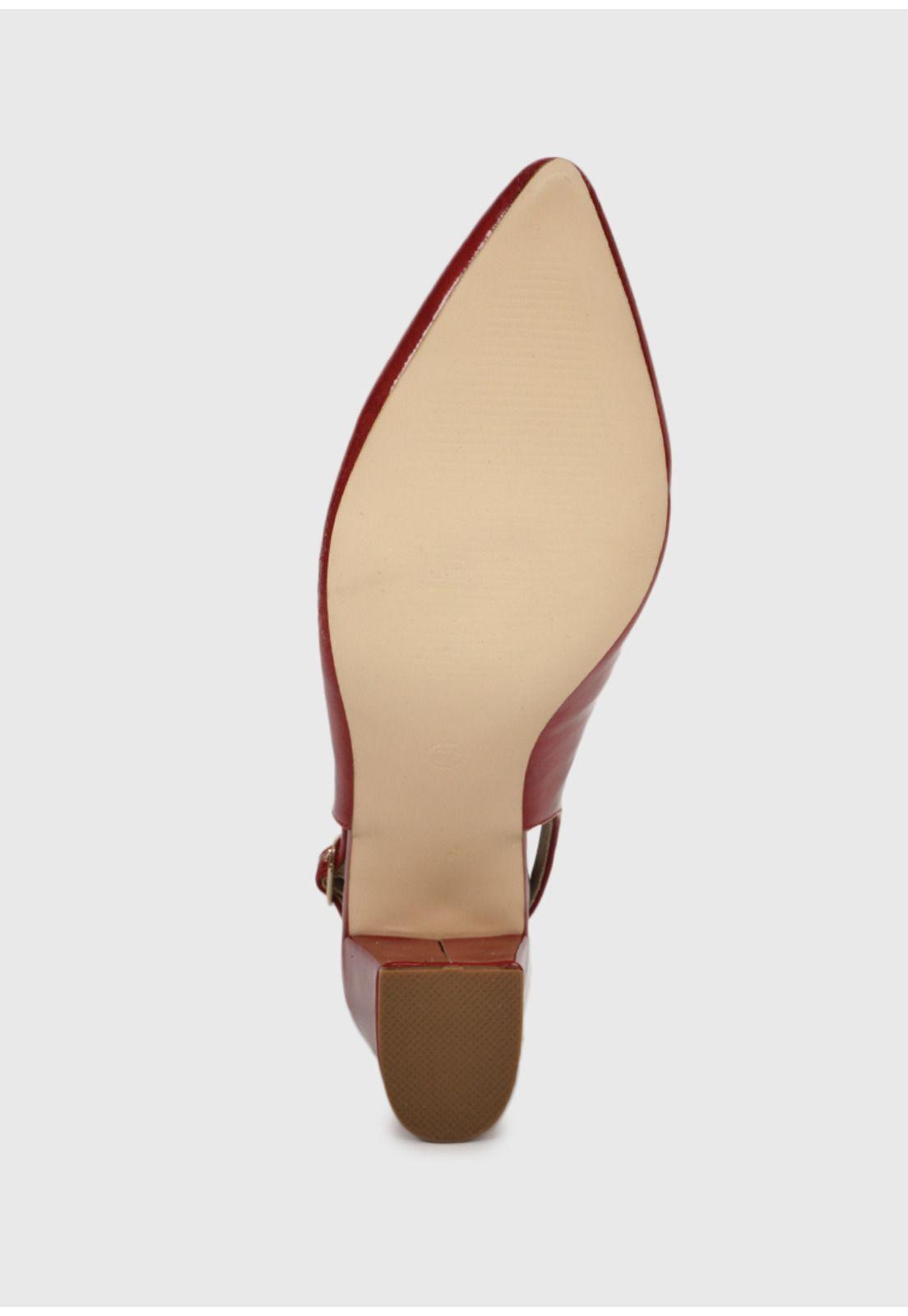 Zapato Yvonne Rojo-5