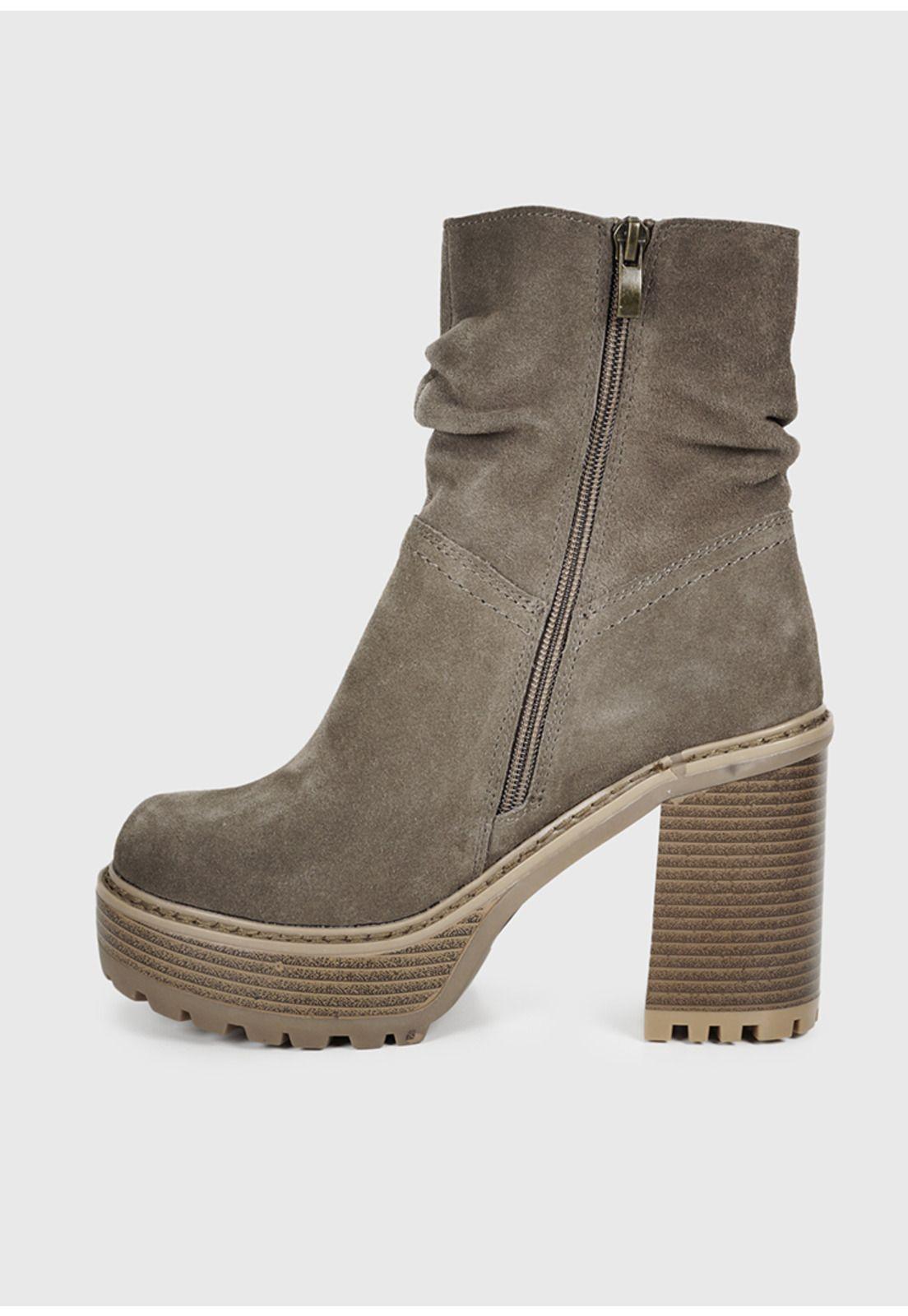 Botín Damas Taupe-3