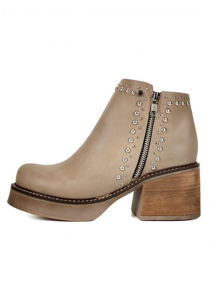 Botín Tirana Beige-0