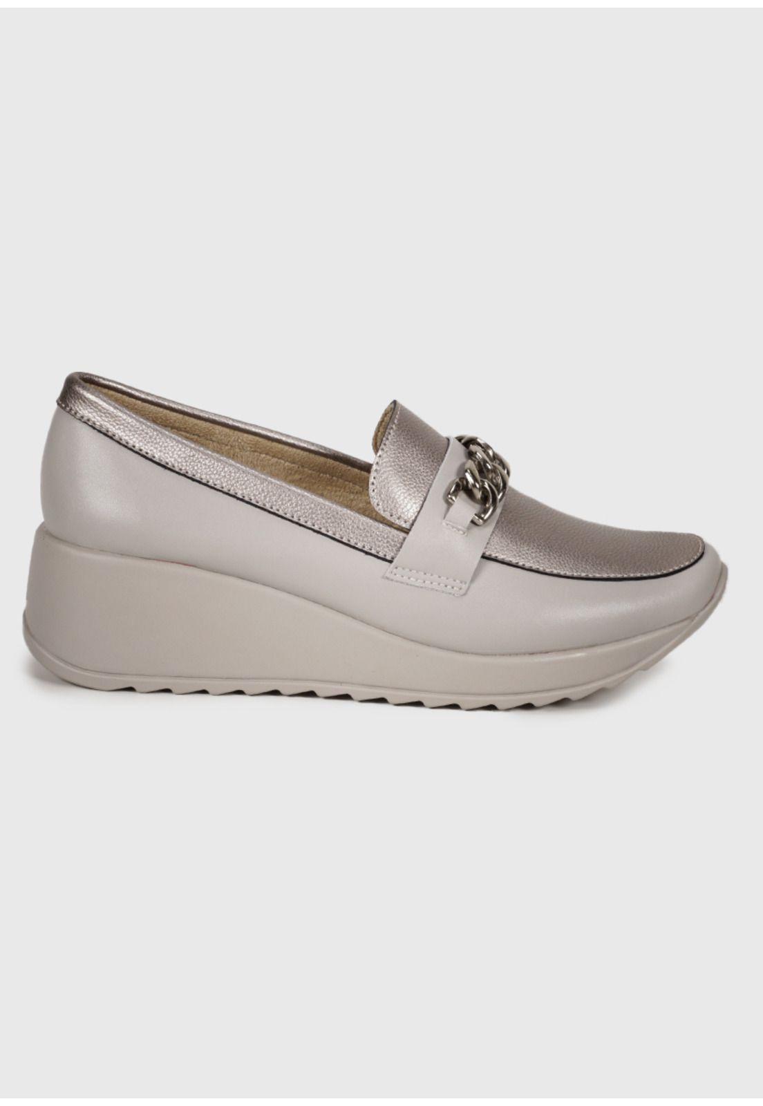 Mocasín Cuero Venisia Bronce-1