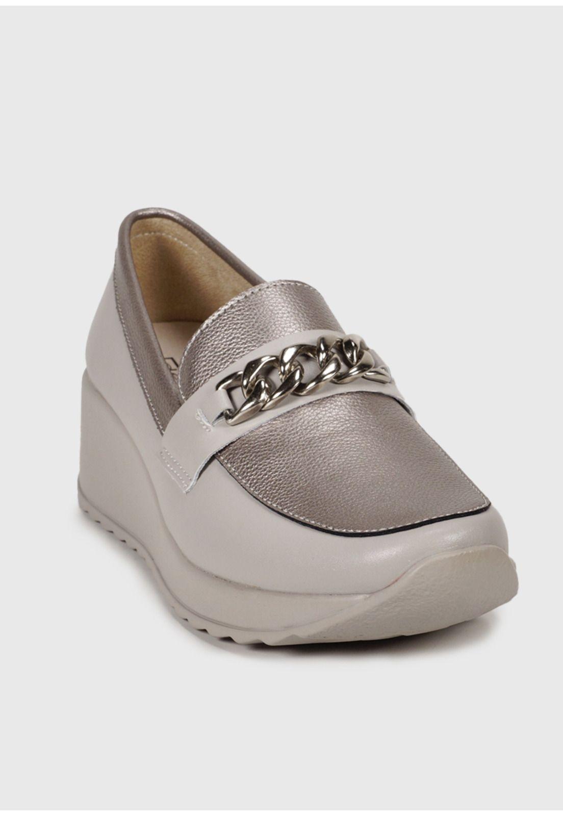 Mocasín Cuero Venisia Bronce-2