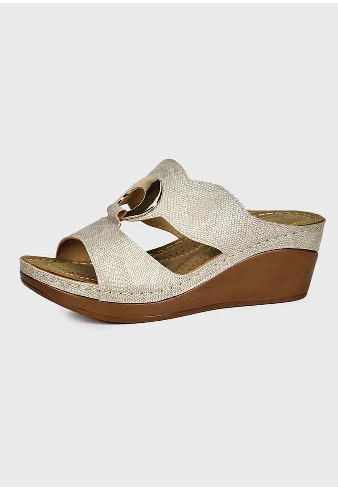 Sandalia Lale Dorado-0
