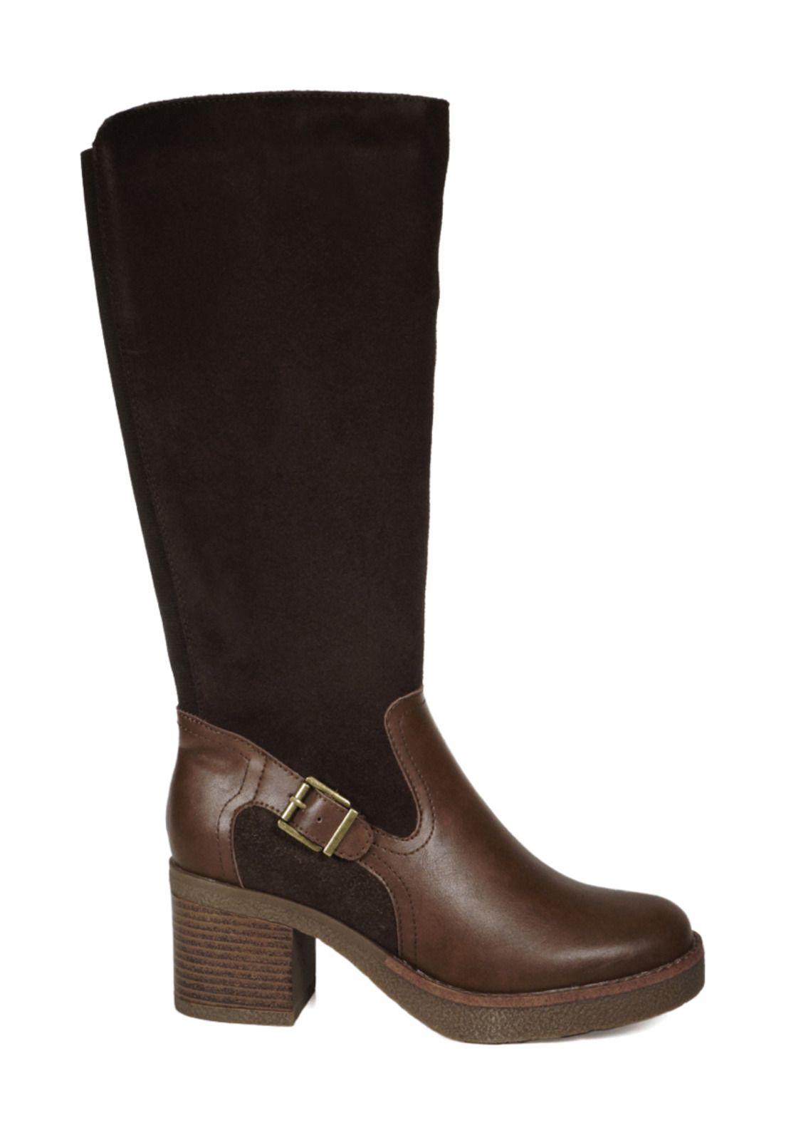 Bota Cuero Usune Taupe-0