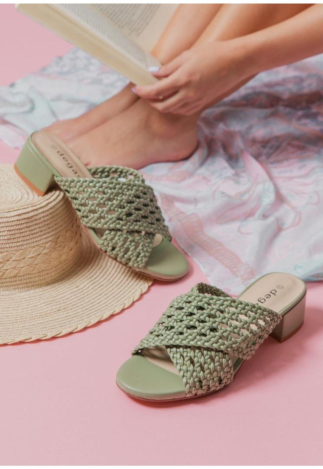 Sandalia Maroma Verde-0