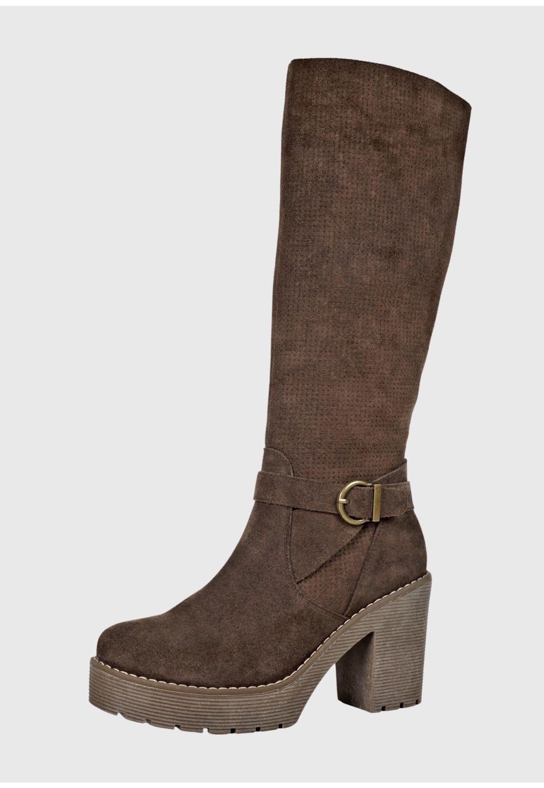 Bota Caritina Taupe-0
