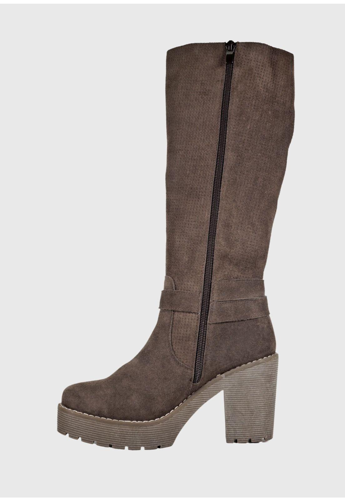 Bota Caritina Taupe-3