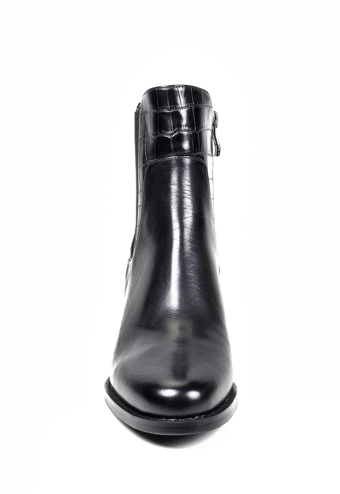 Botin Cuero Giuliana Negro-2