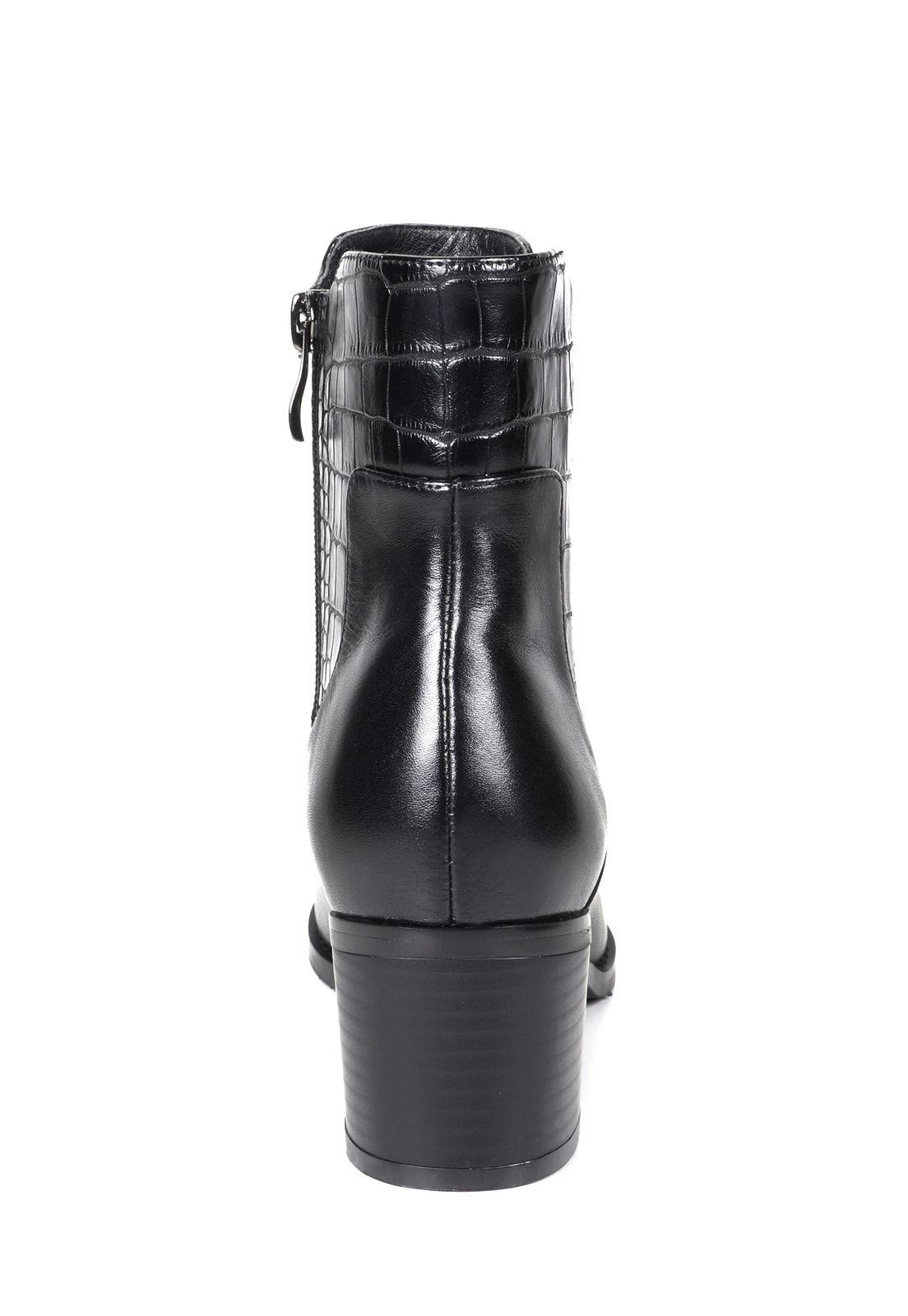 Botin Cuero Giuliana Negro-5