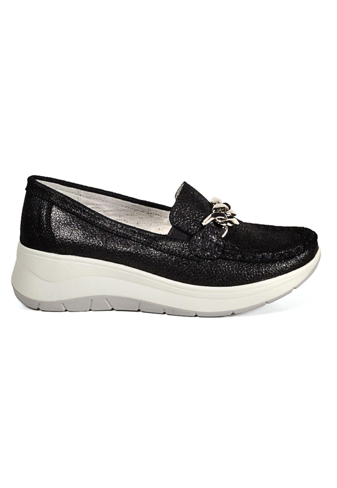 Mocasín Cuero Darice Negro-1
