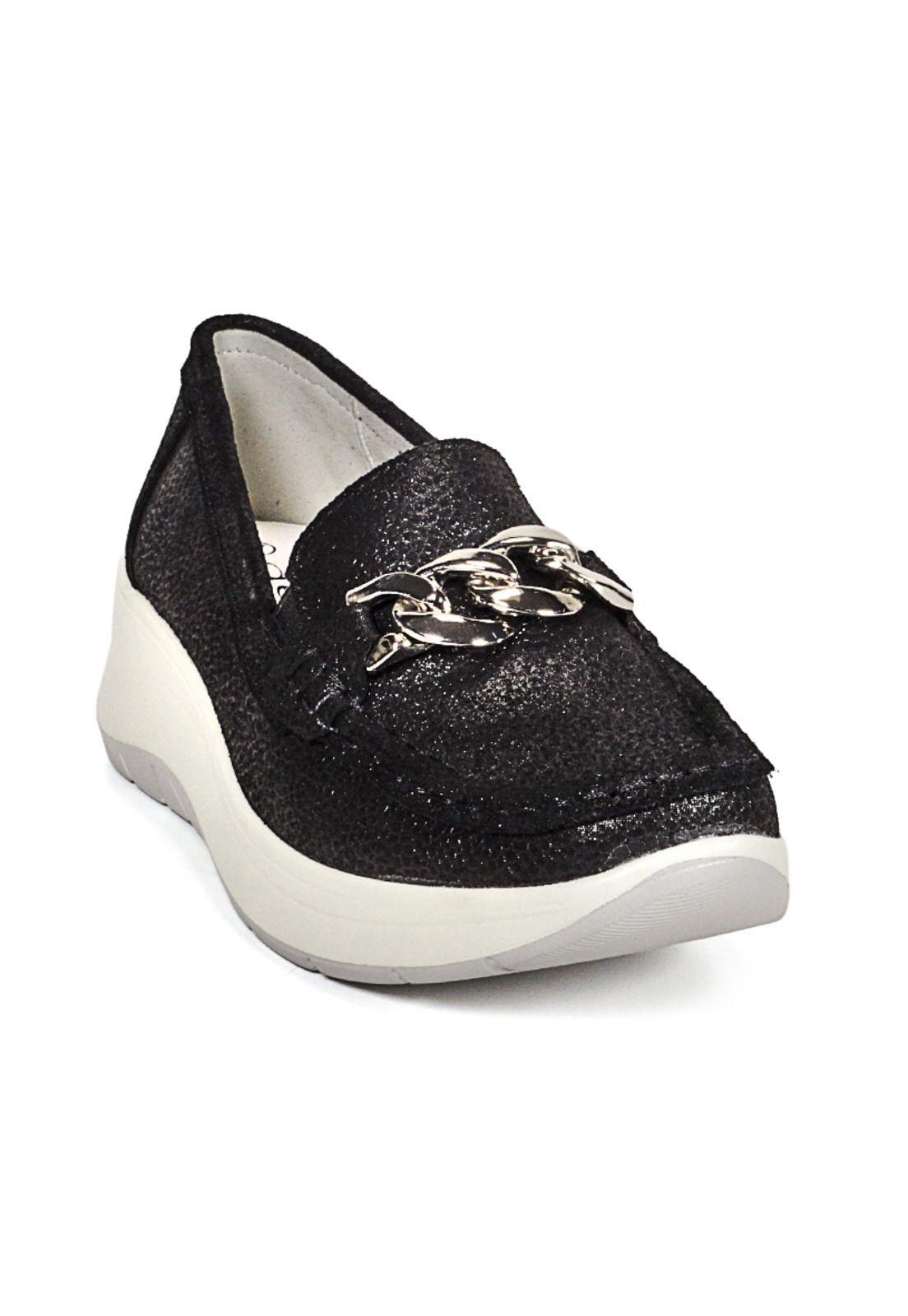 Mocasín Cuero Darice Negro-3