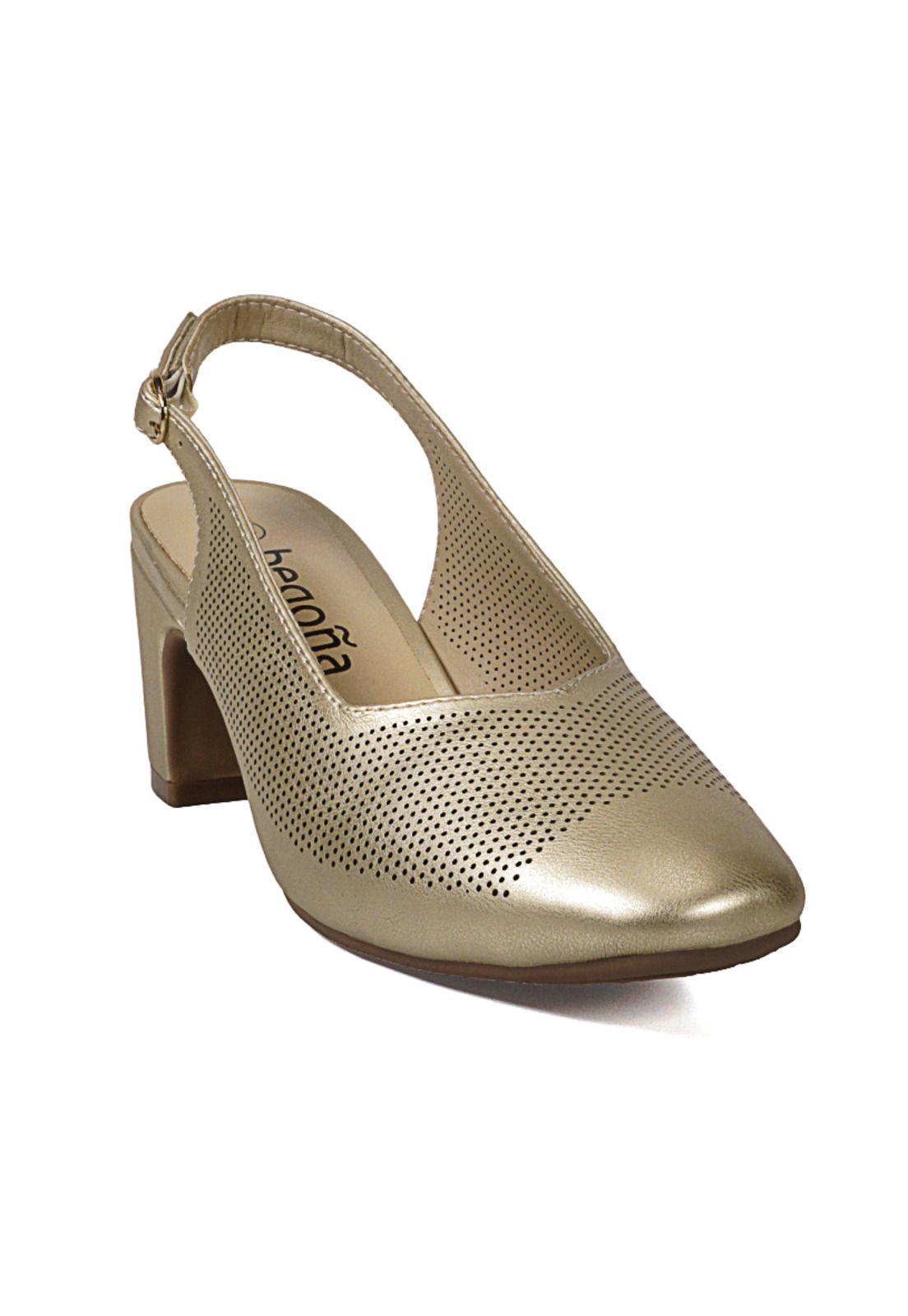 Zapato Barbel Dorado-3