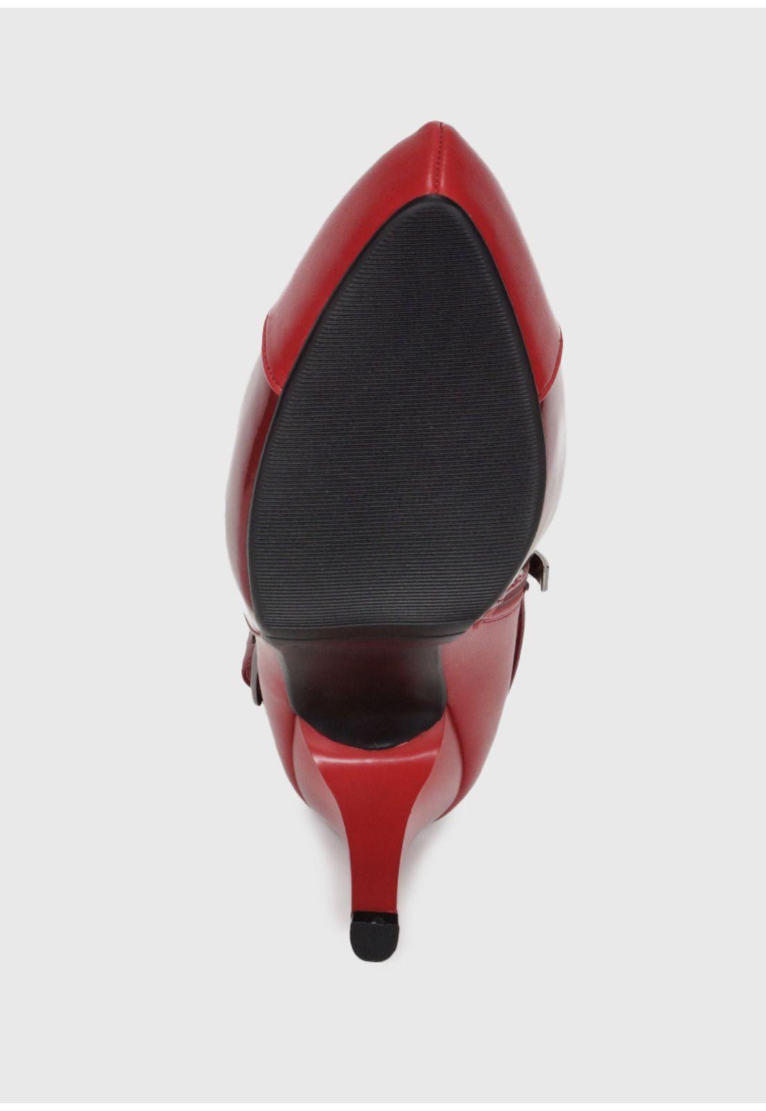 Zapato Carlota Rojo Charol-5