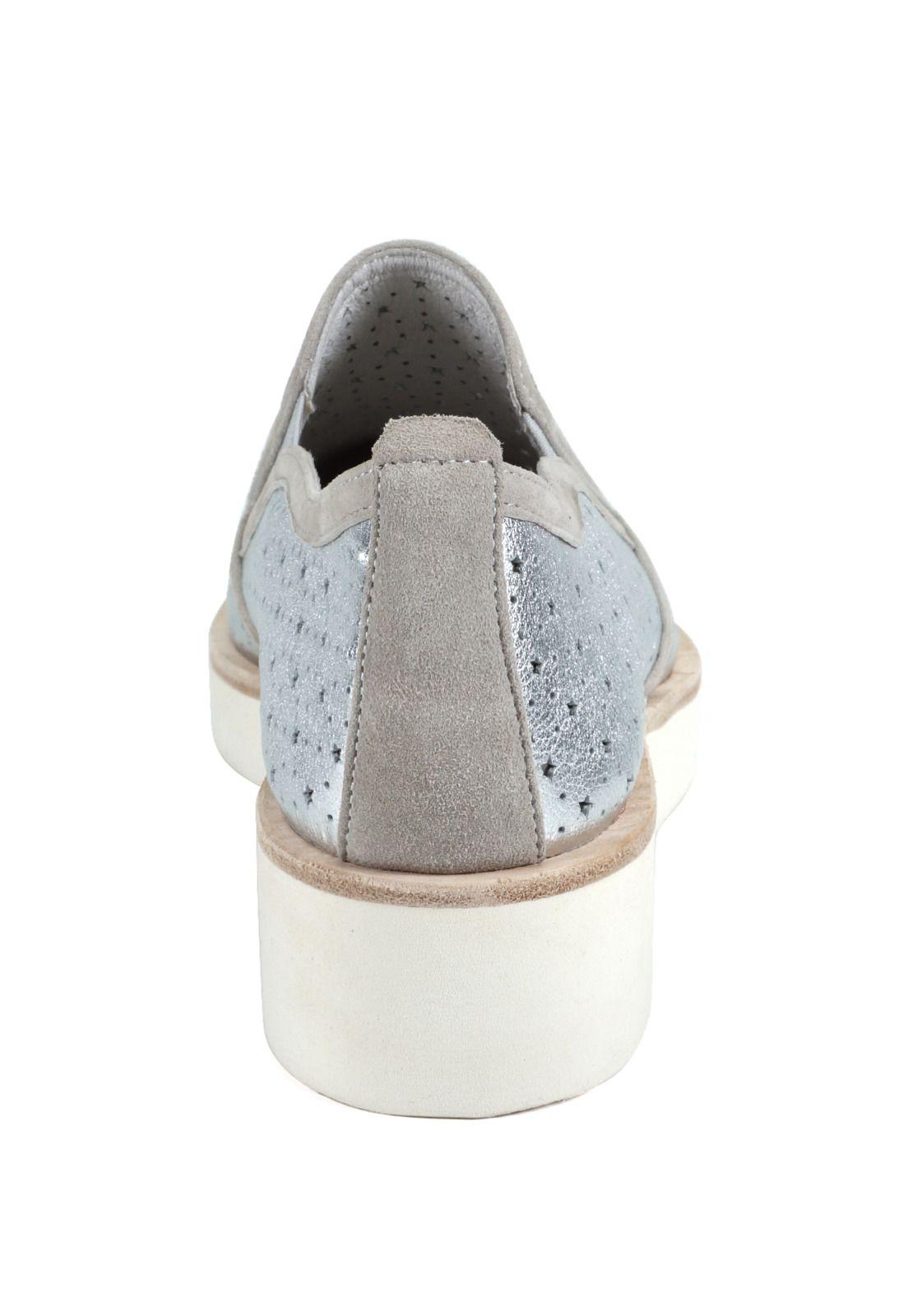 Zapato Madison Plateado-5