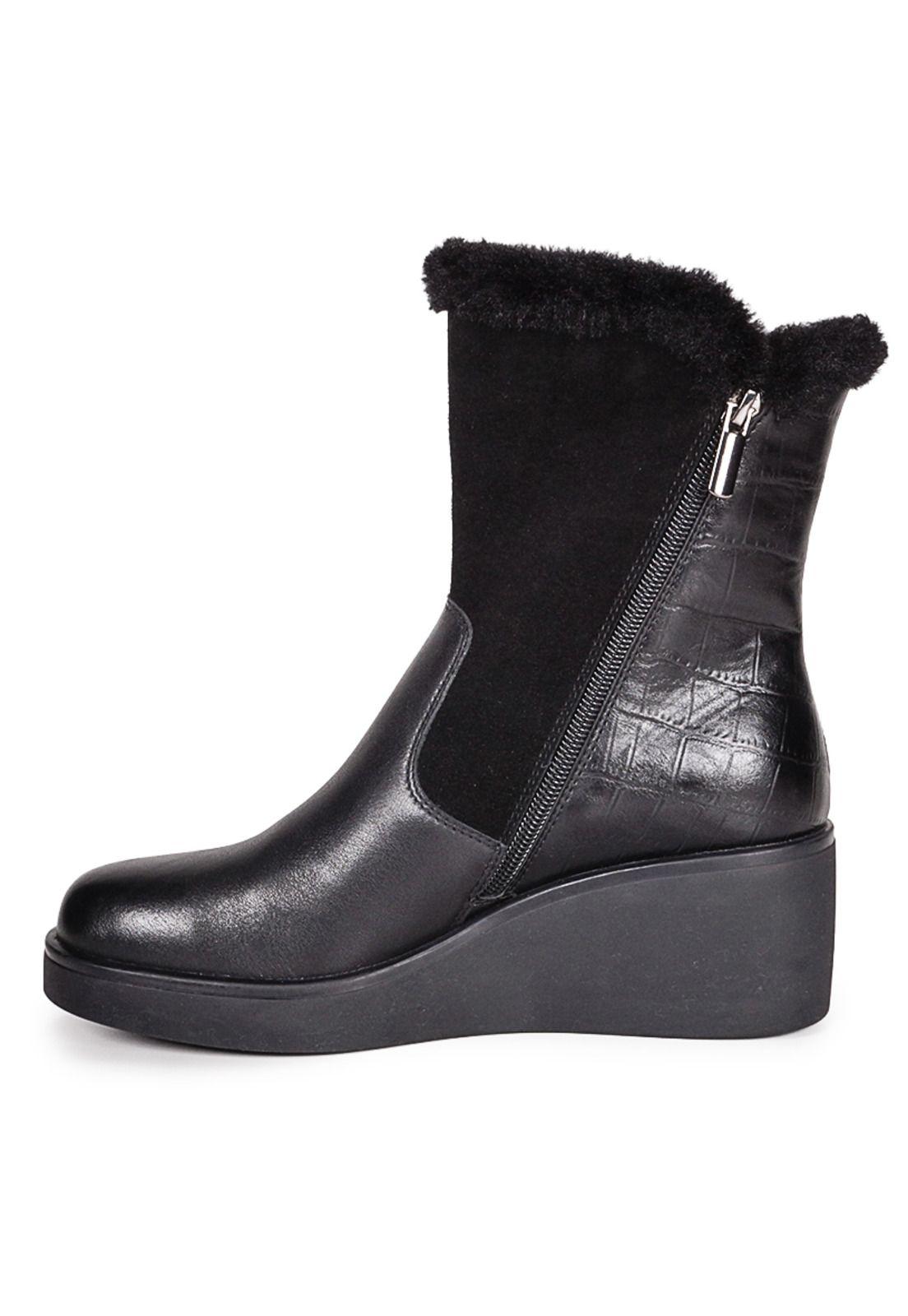 Botín Cuero Danix Negro-2