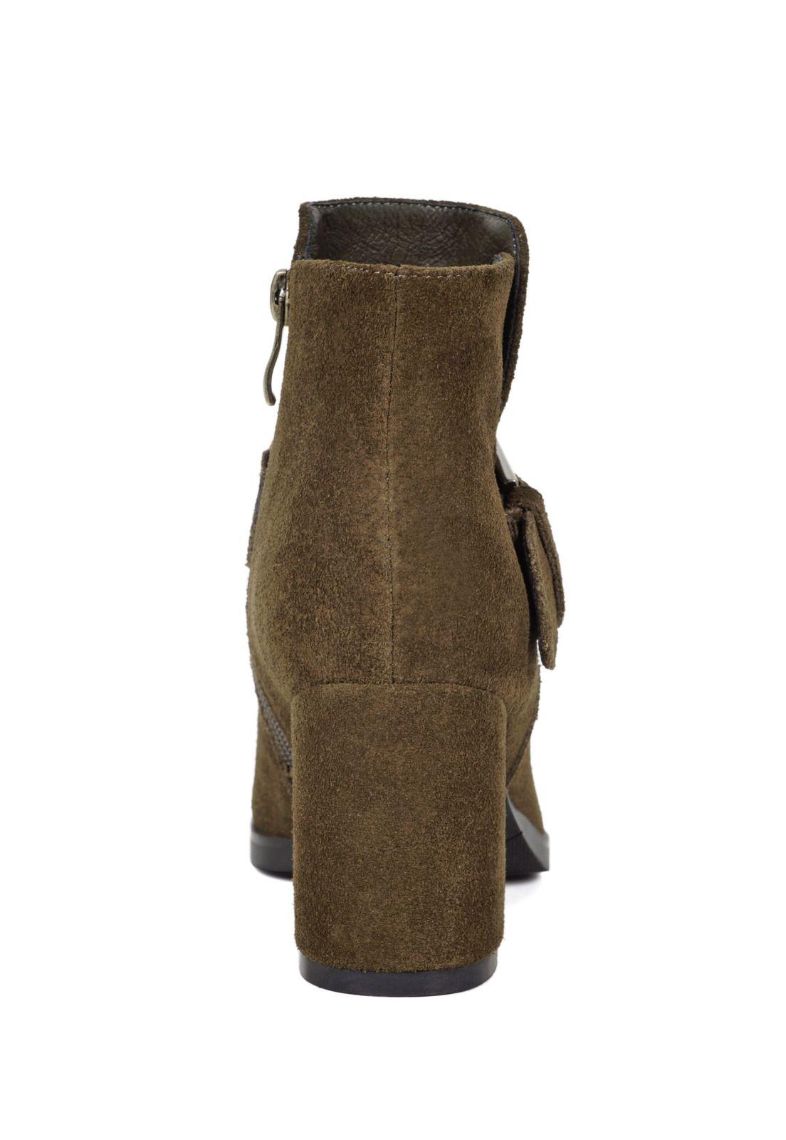 Botín Cuero Gilda Taupe-5