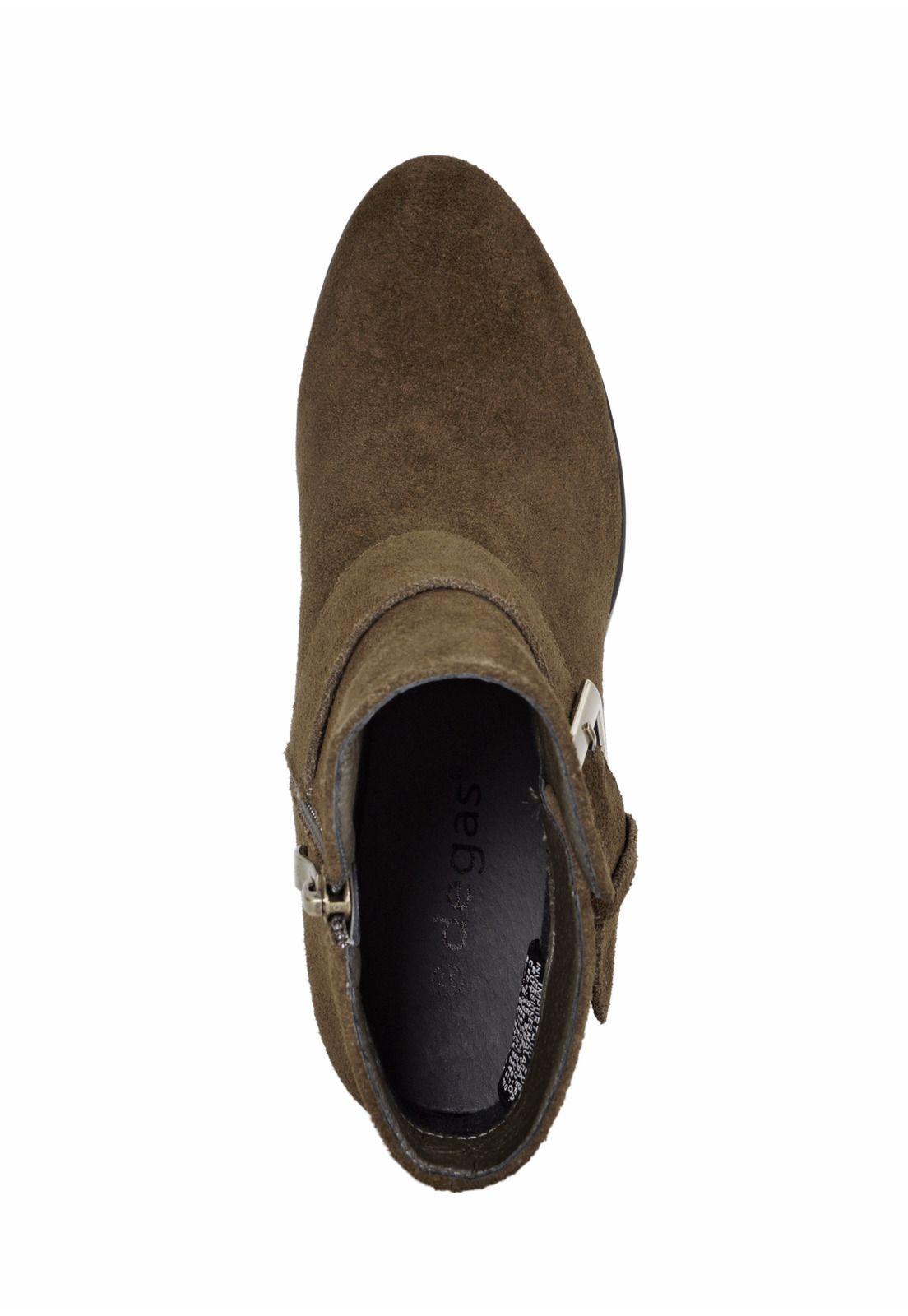 Botín Cuero Gilda Taupe-7