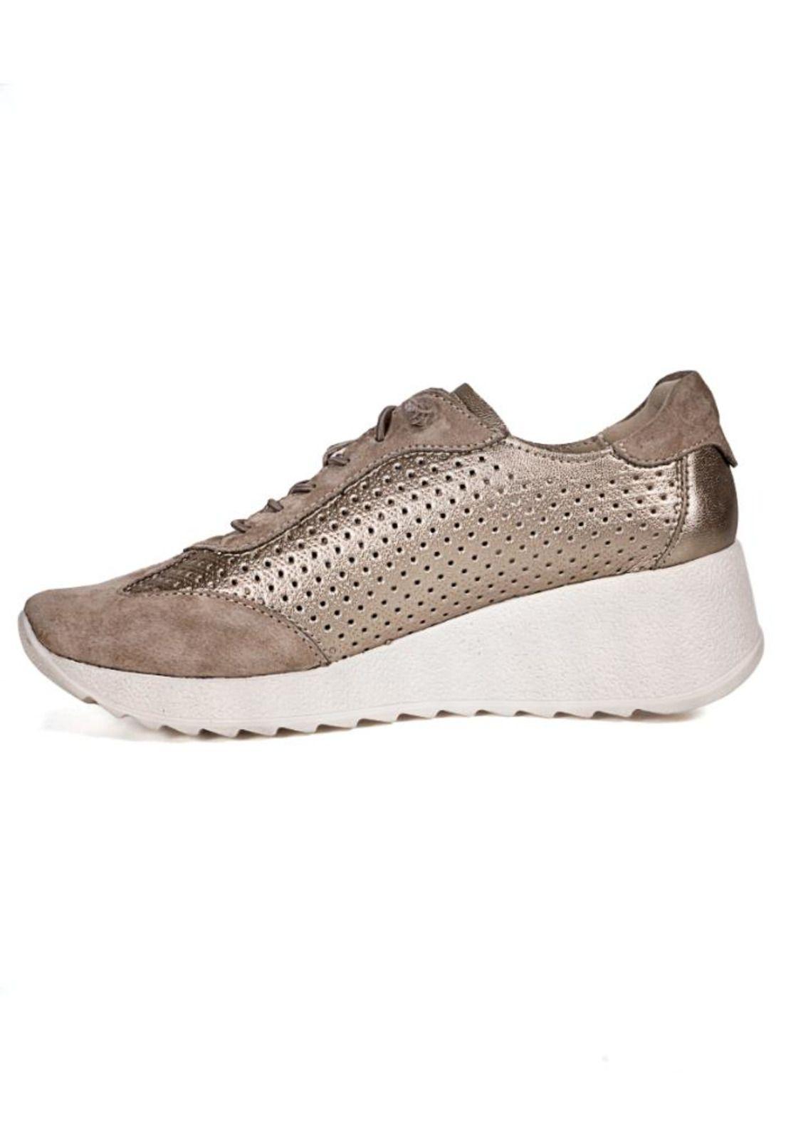 Zapatilla Cuero Zama Bronce-2