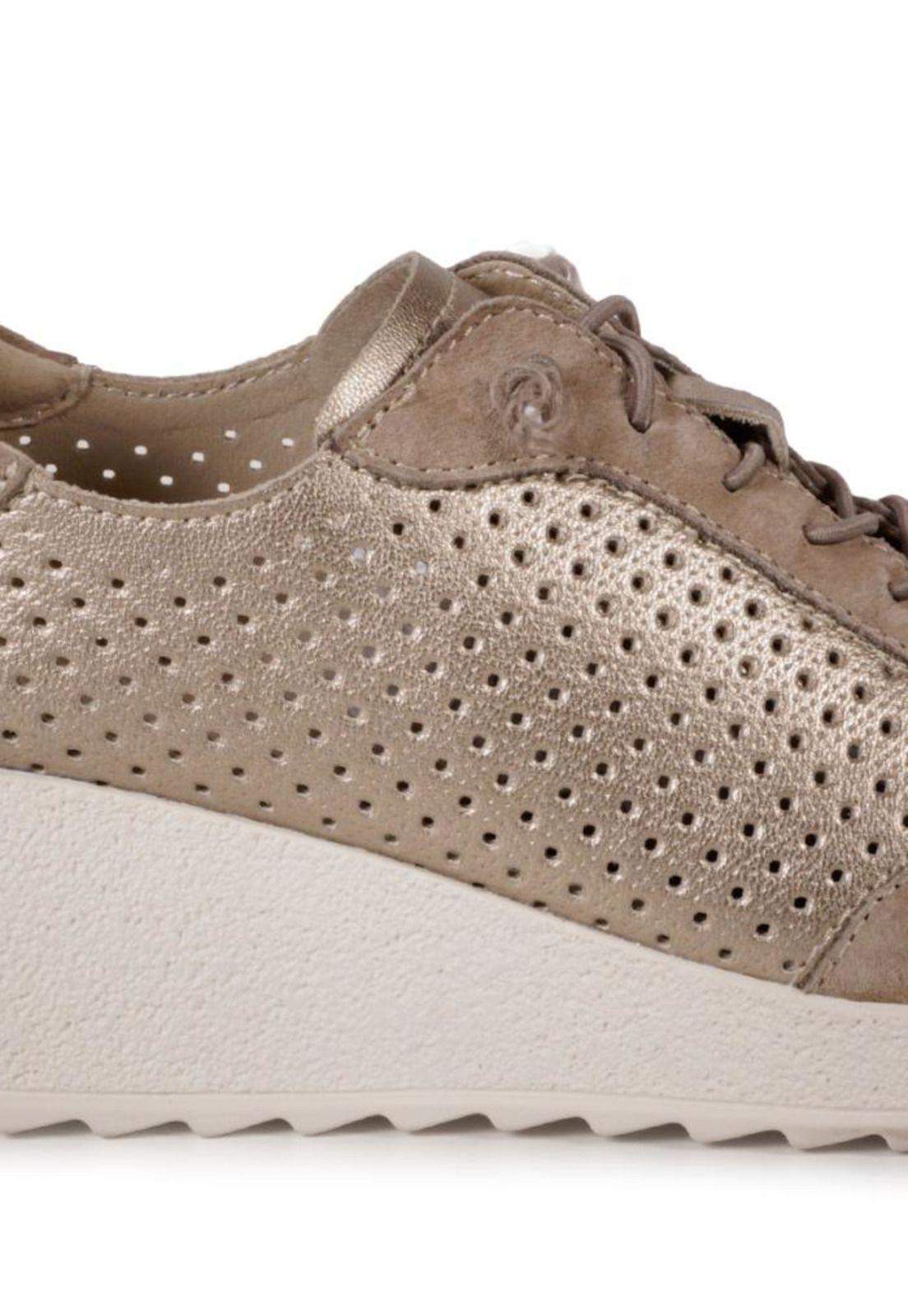 Zapatilla Cuero Zama Bronce-3