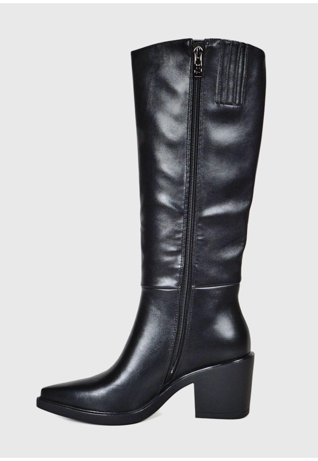 Bota Mujer Delci Negro -4