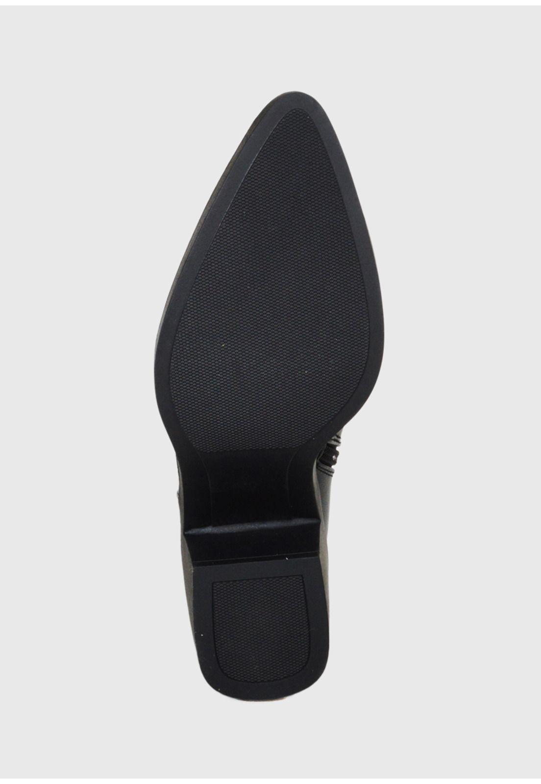 Bota Mujer Delci Negro -5