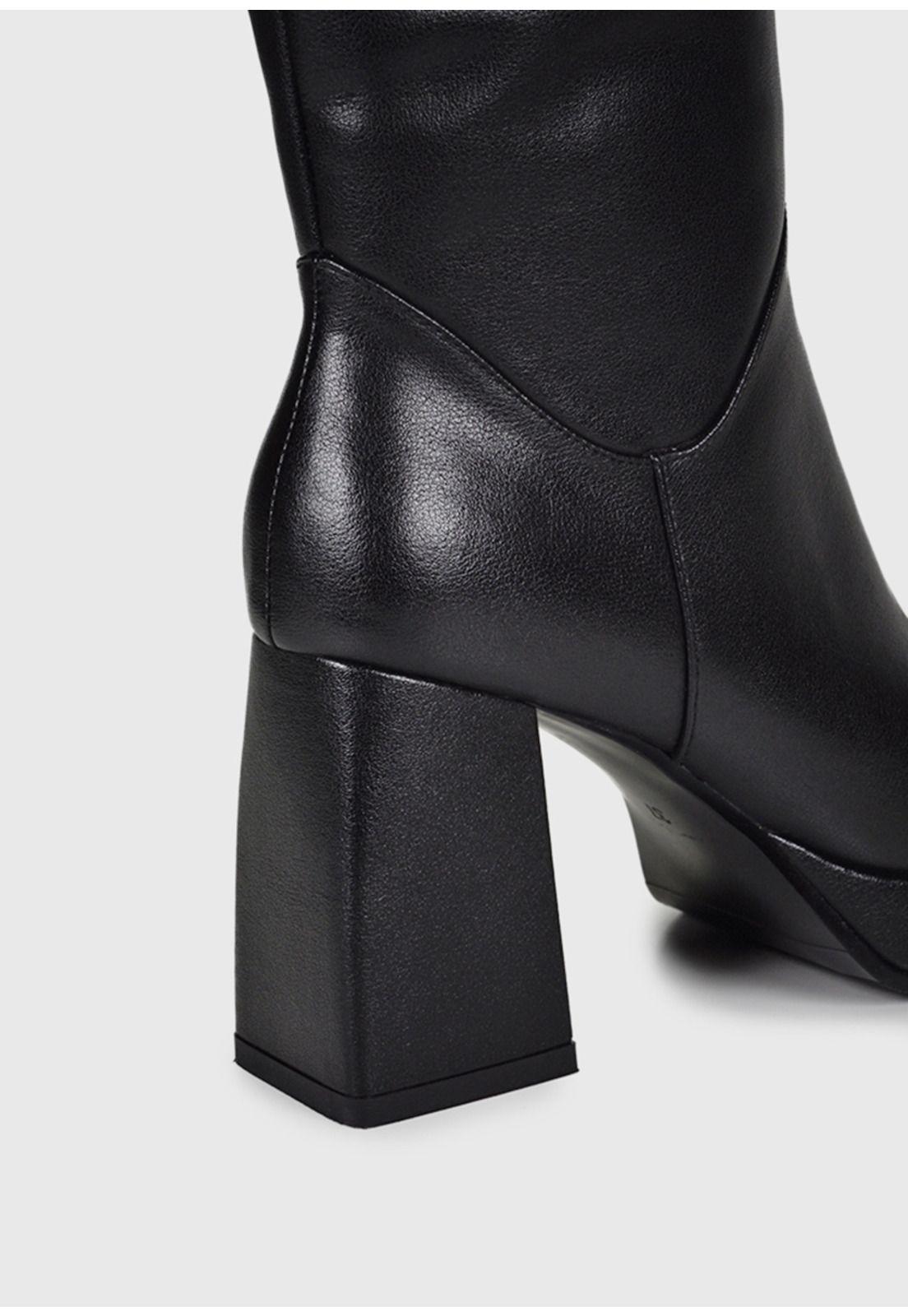 Bota Cuero Veruska Negro-3