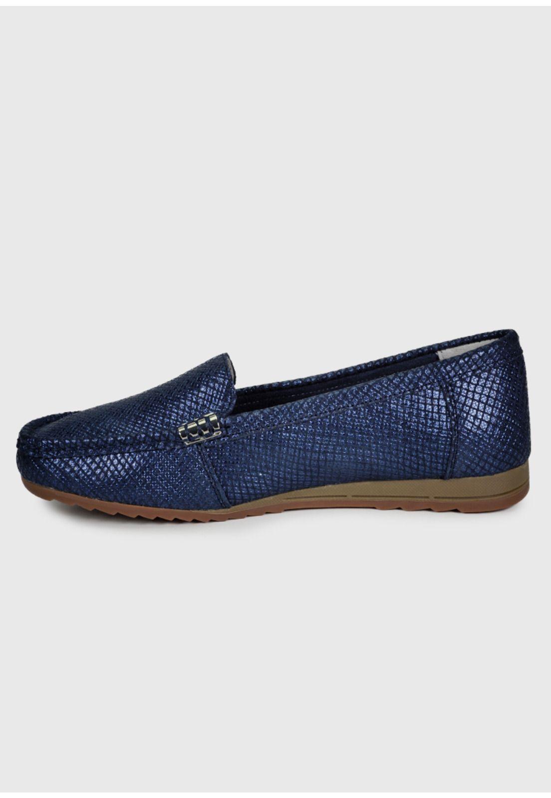 Mocasín Cuero Ethel Azul-5