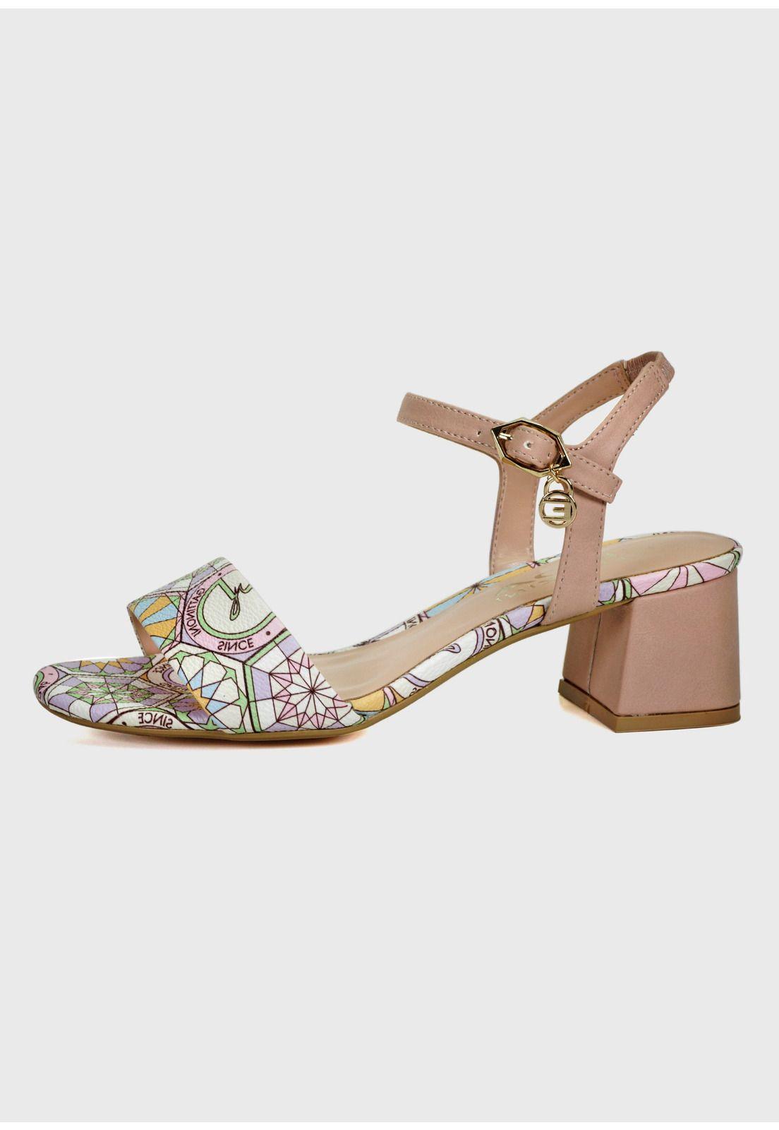 Sandalia Sara Rosado-0