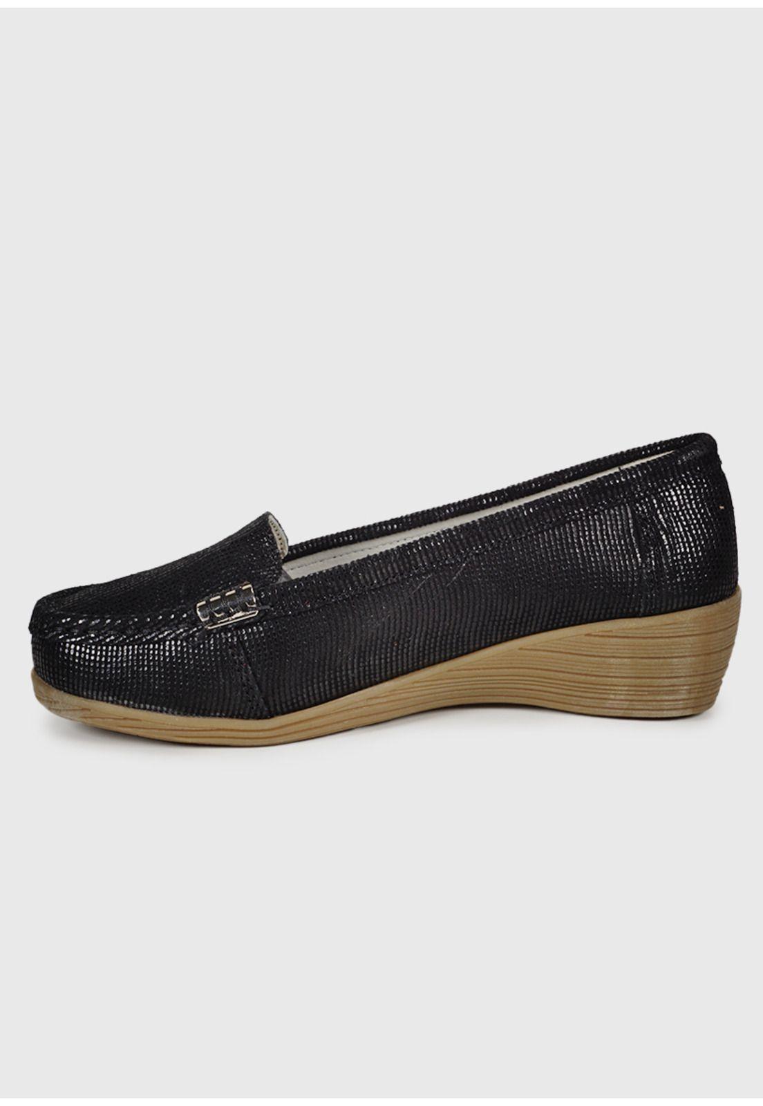 Mocasín Cuero Helen Negro-4