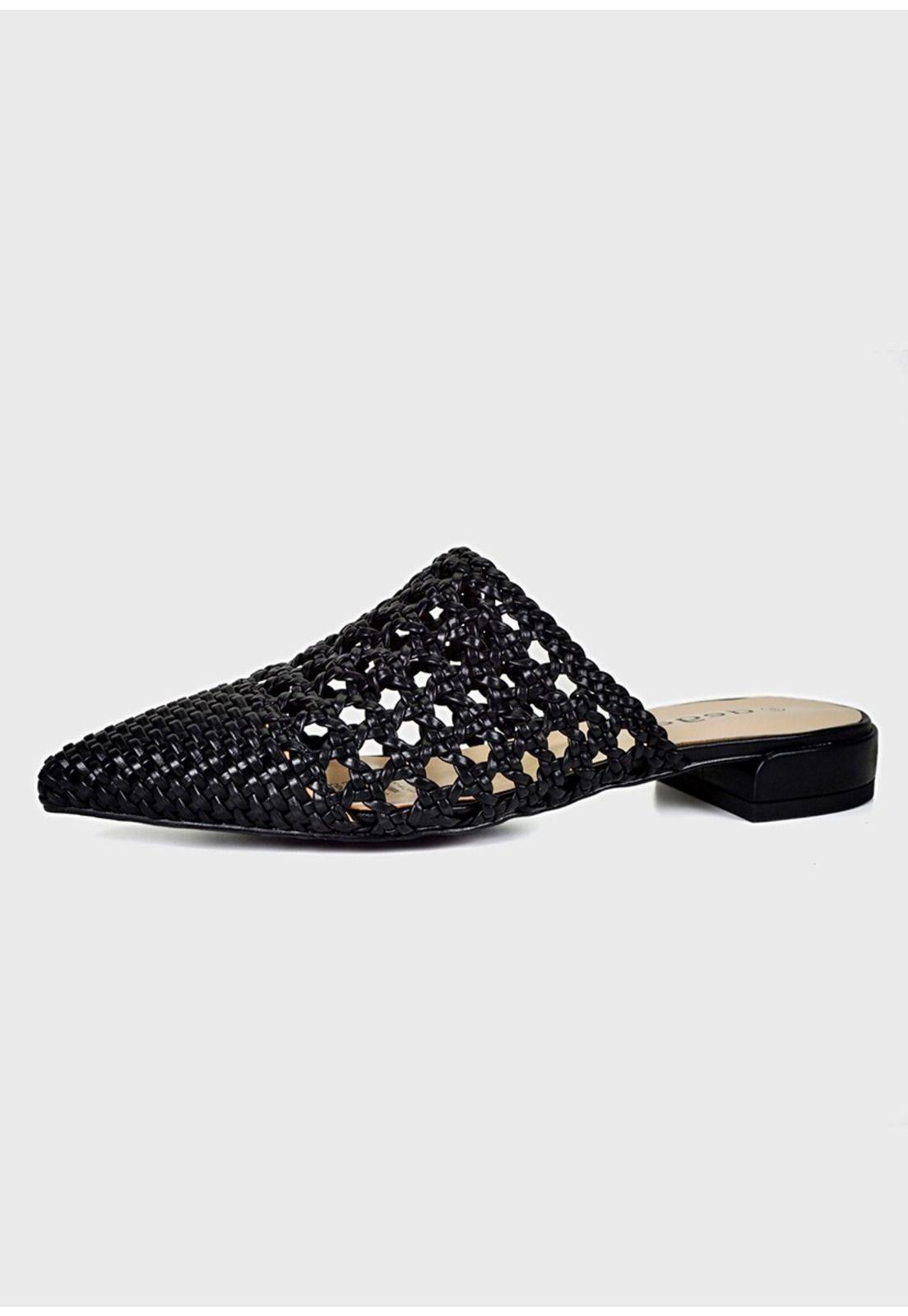 Puntilla Cuero Holbox Negro-0