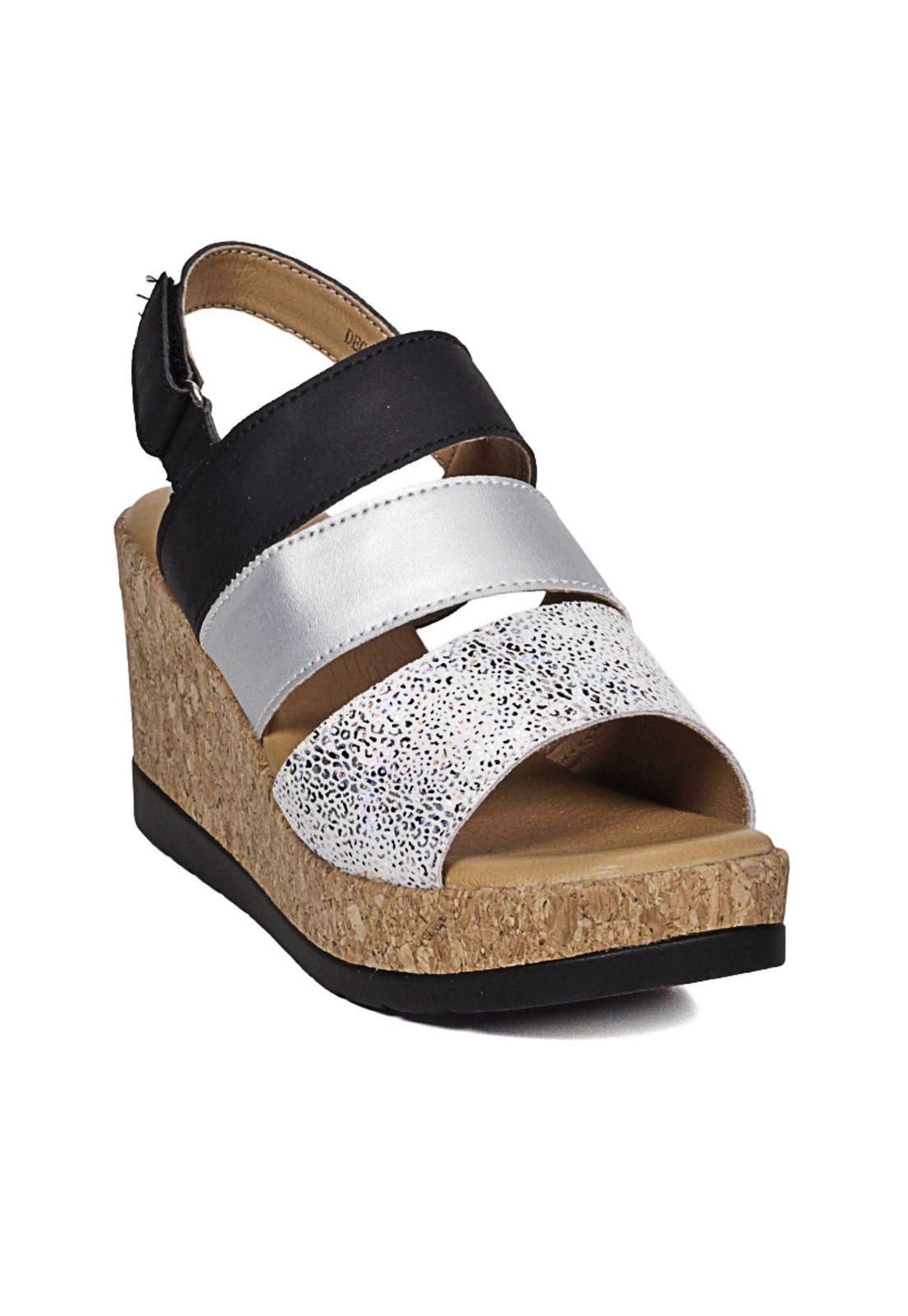 Sandalia Cuero Dava Negro-3