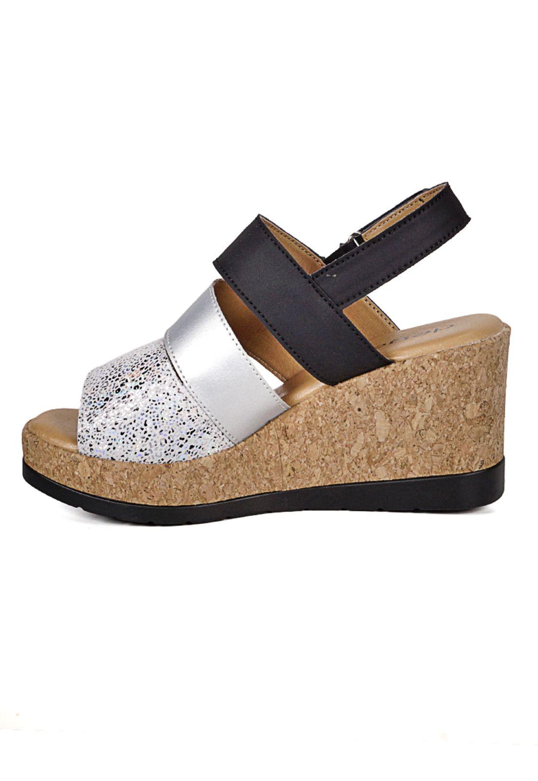 Sandalia Cuero Dava Negro-4