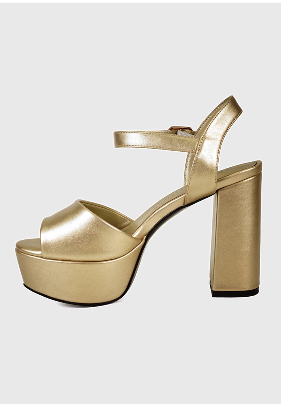 Sandalia Goldie Dorado-5