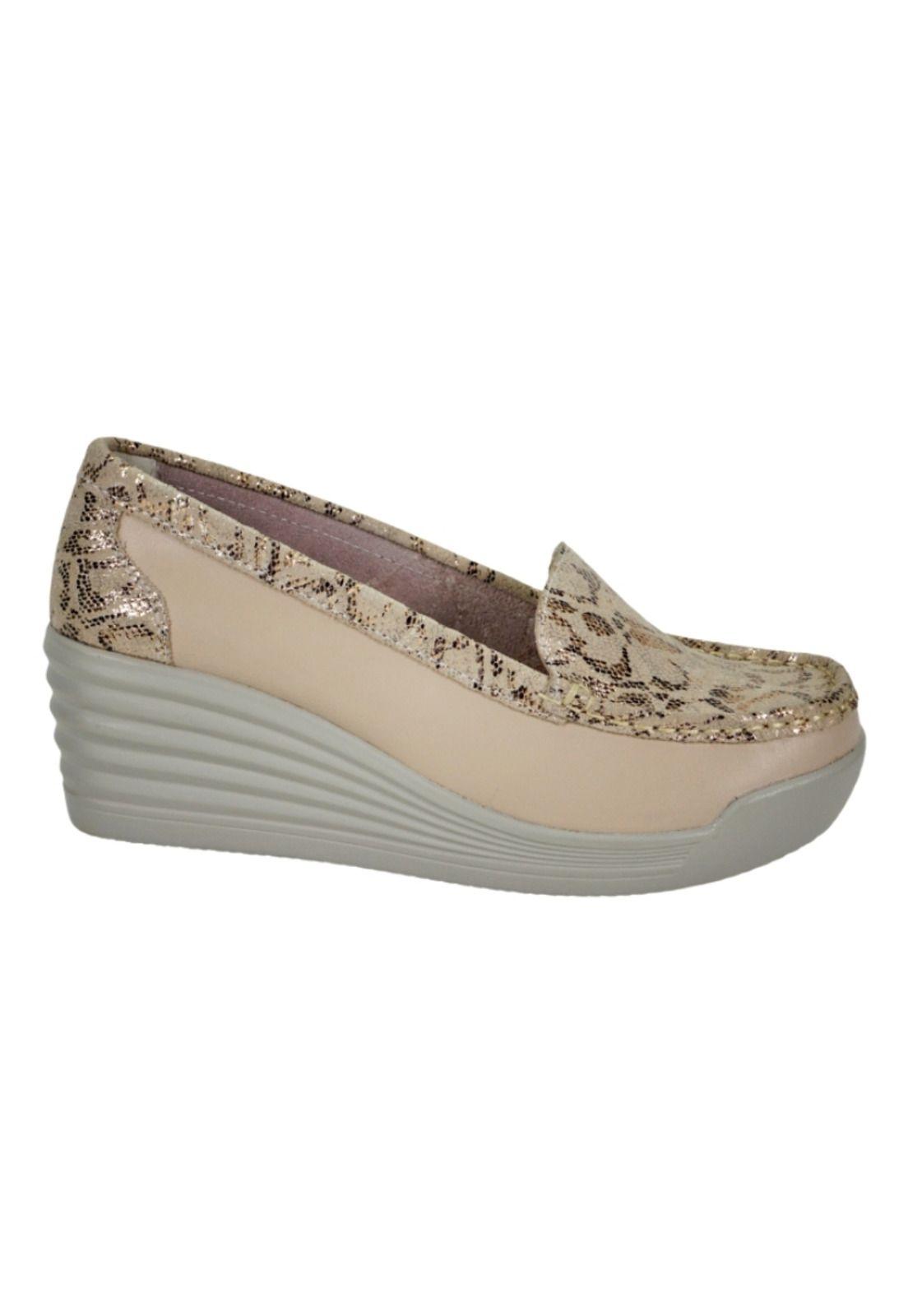 Mocasín Amanda Dorado-0