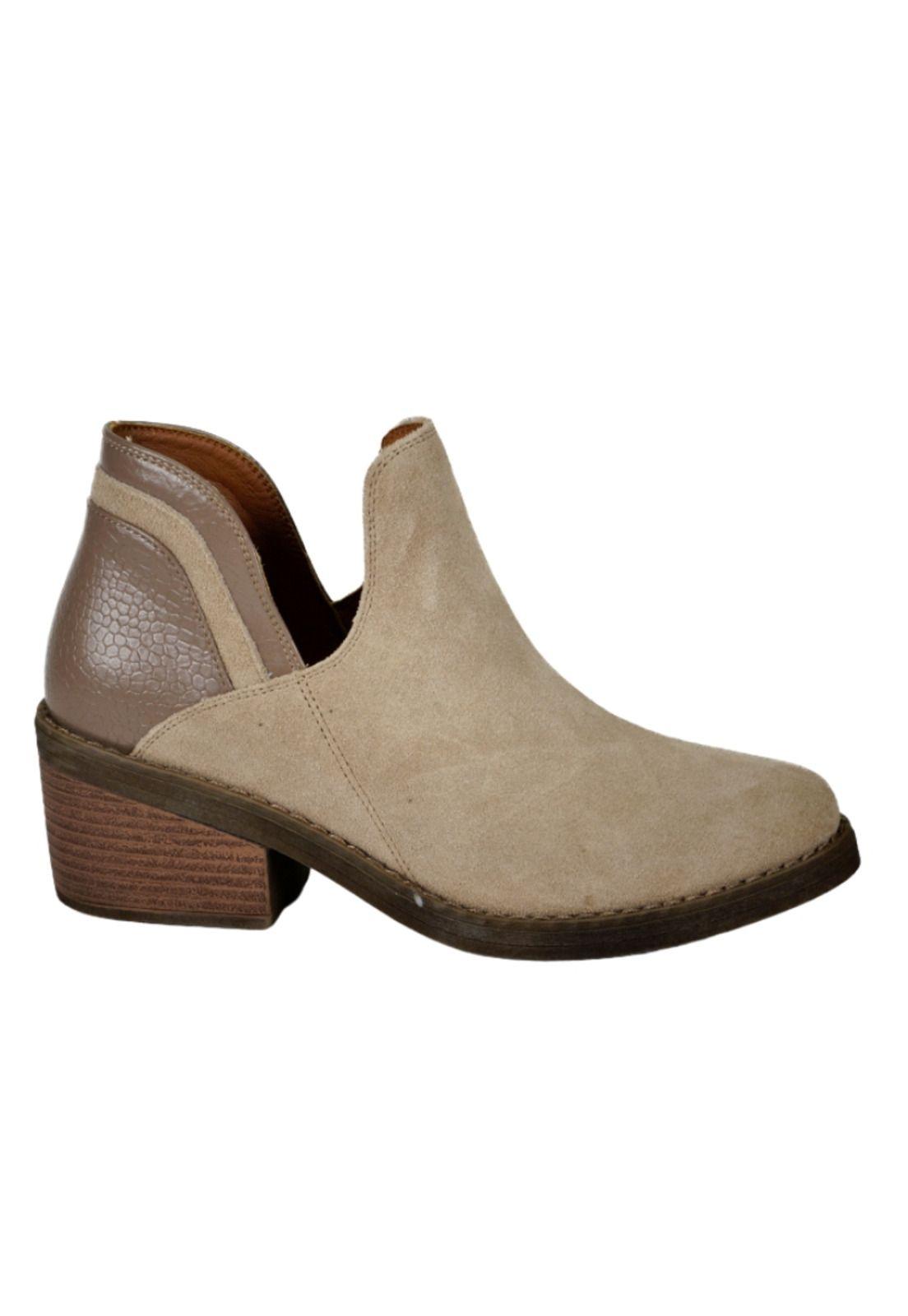 Botín Xiana Beige-0
